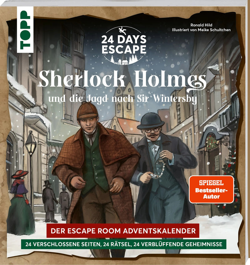 24 DAYS ESCAPE – Der Escape Room Adventskalender: Sherlock Holmes und die Jagd nach Sir Wintersby