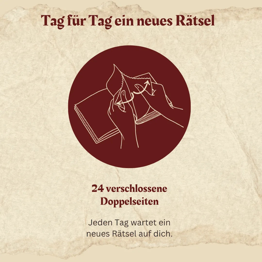 Detailansicht: 24 DAYS ESCAPE – Der Escape Room Adventskalender: Sherlock Holmes und die Jagd nach Sir Wintersby (Taschenbuch)