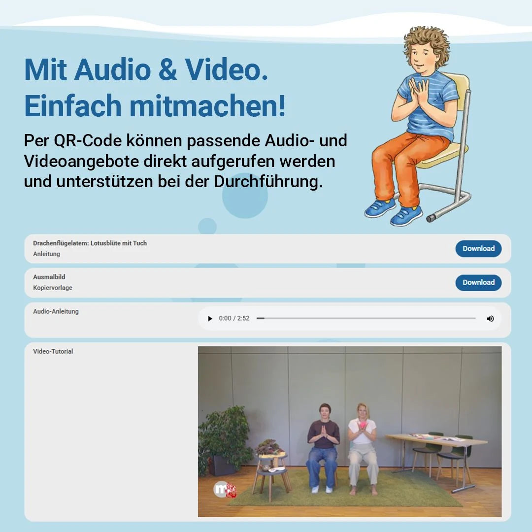 24 drachenstarke Yoga-Karten mit Yomi – Ansicht