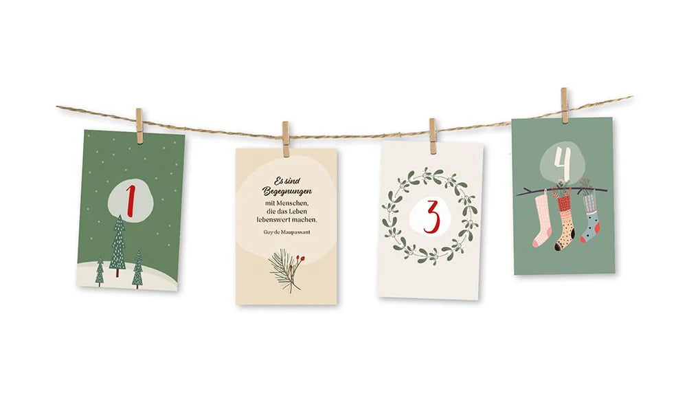 24 Mutmacher im Advent - Adventskalender – Ansicht