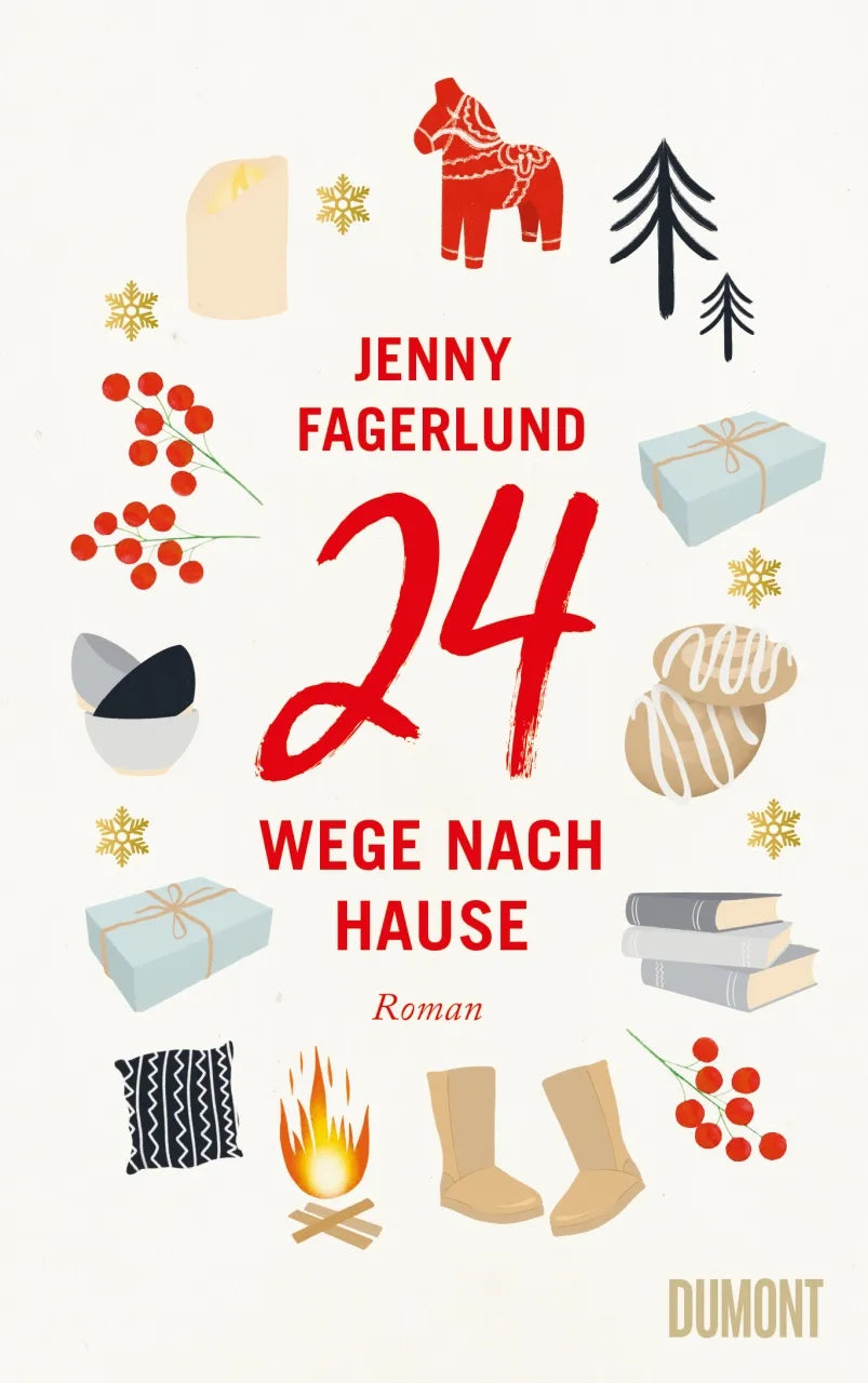 Buchcover von '24 Wege nach Hause' - Gebundene Ausgabe von Jenny Fagerlund