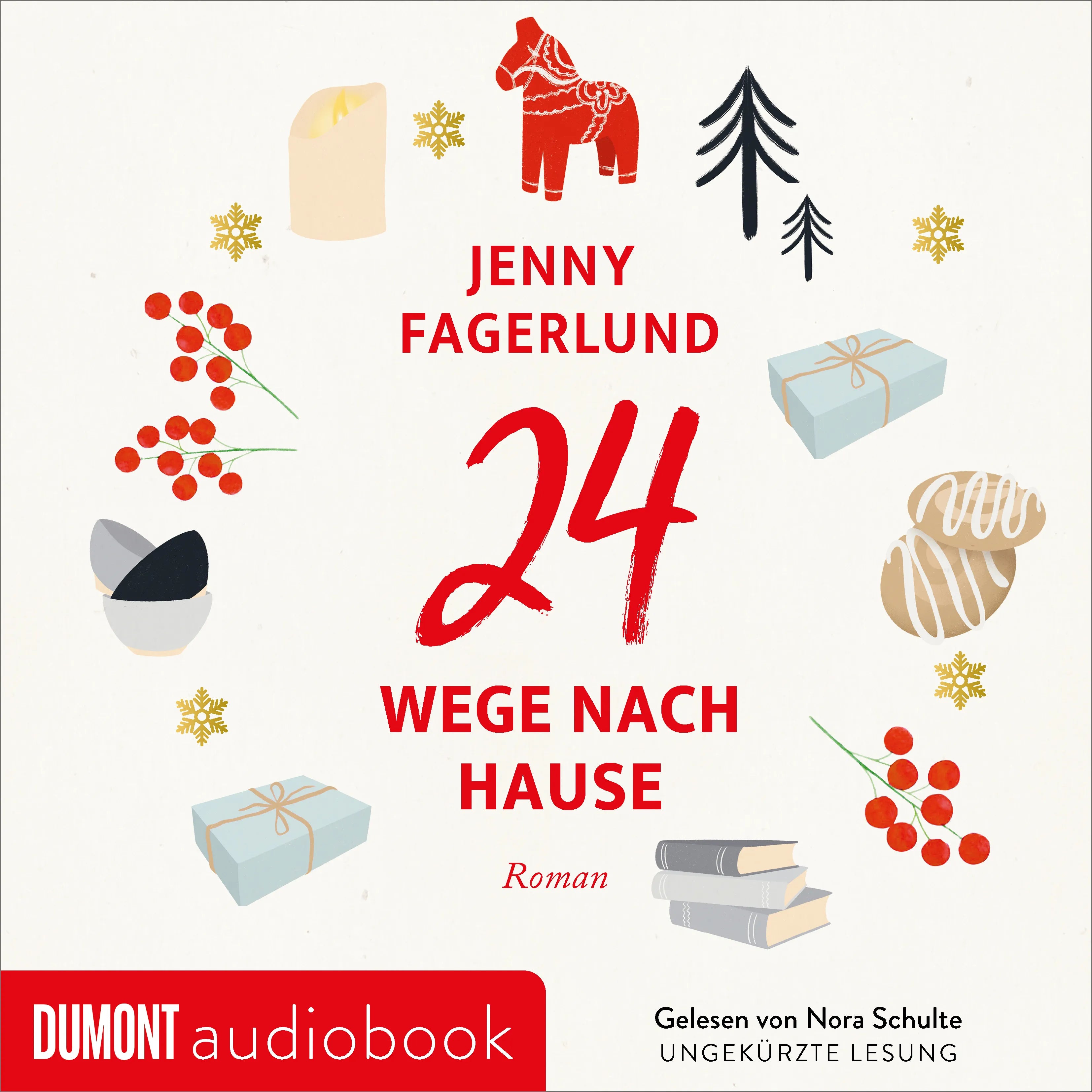 Cover: 24 Wege nach Hause (Hörbuch Download) von Jenny Fagerlund