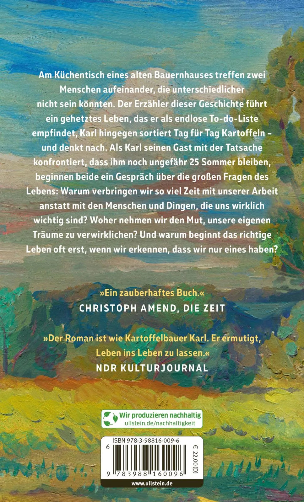 Rückseite: 25 letzte Sommer (Hardcover)