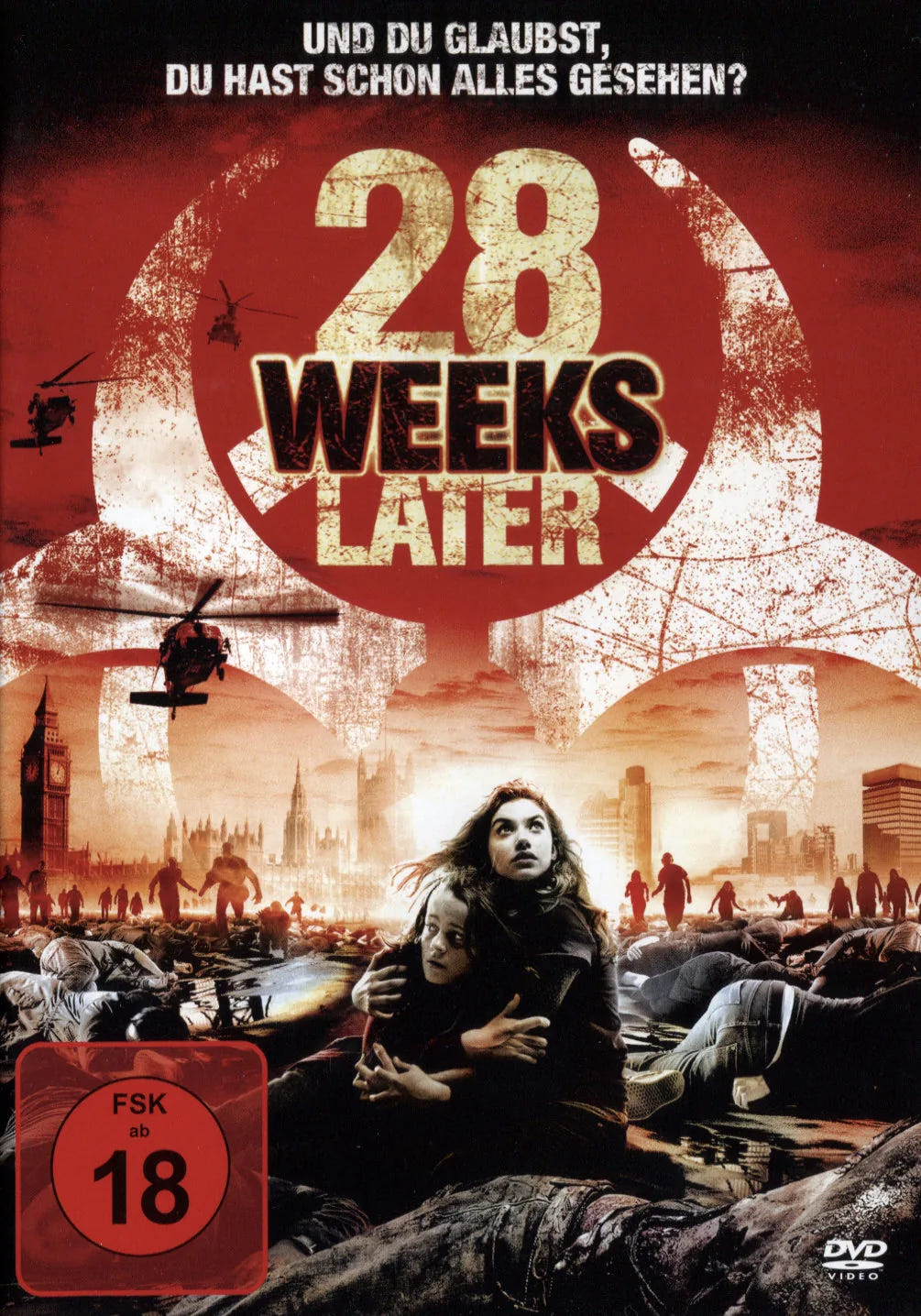 DVD-Cover: 28 Weeks Later. Regie: Juan Carlos Fresnadillo