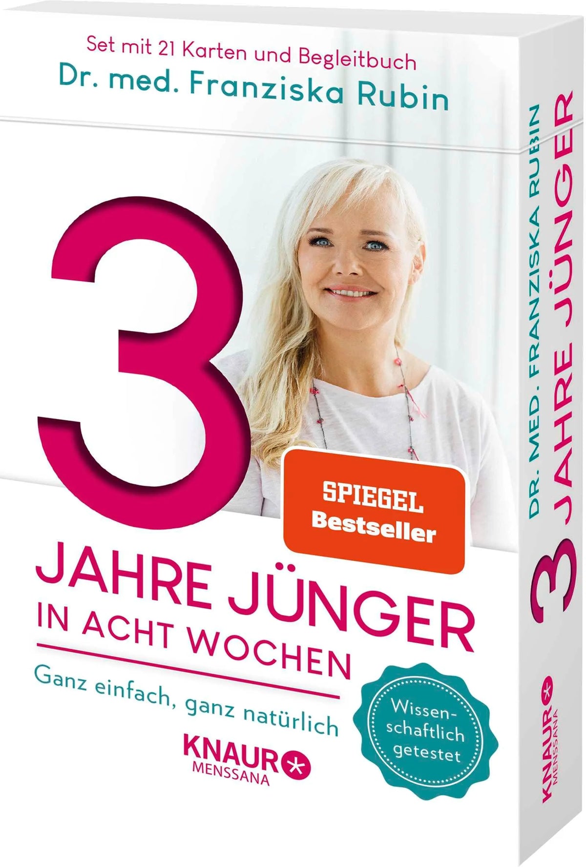 Cover: 3 Jahre jünger in acht Wochen (Taschenbuch) von Franziska Rubin
