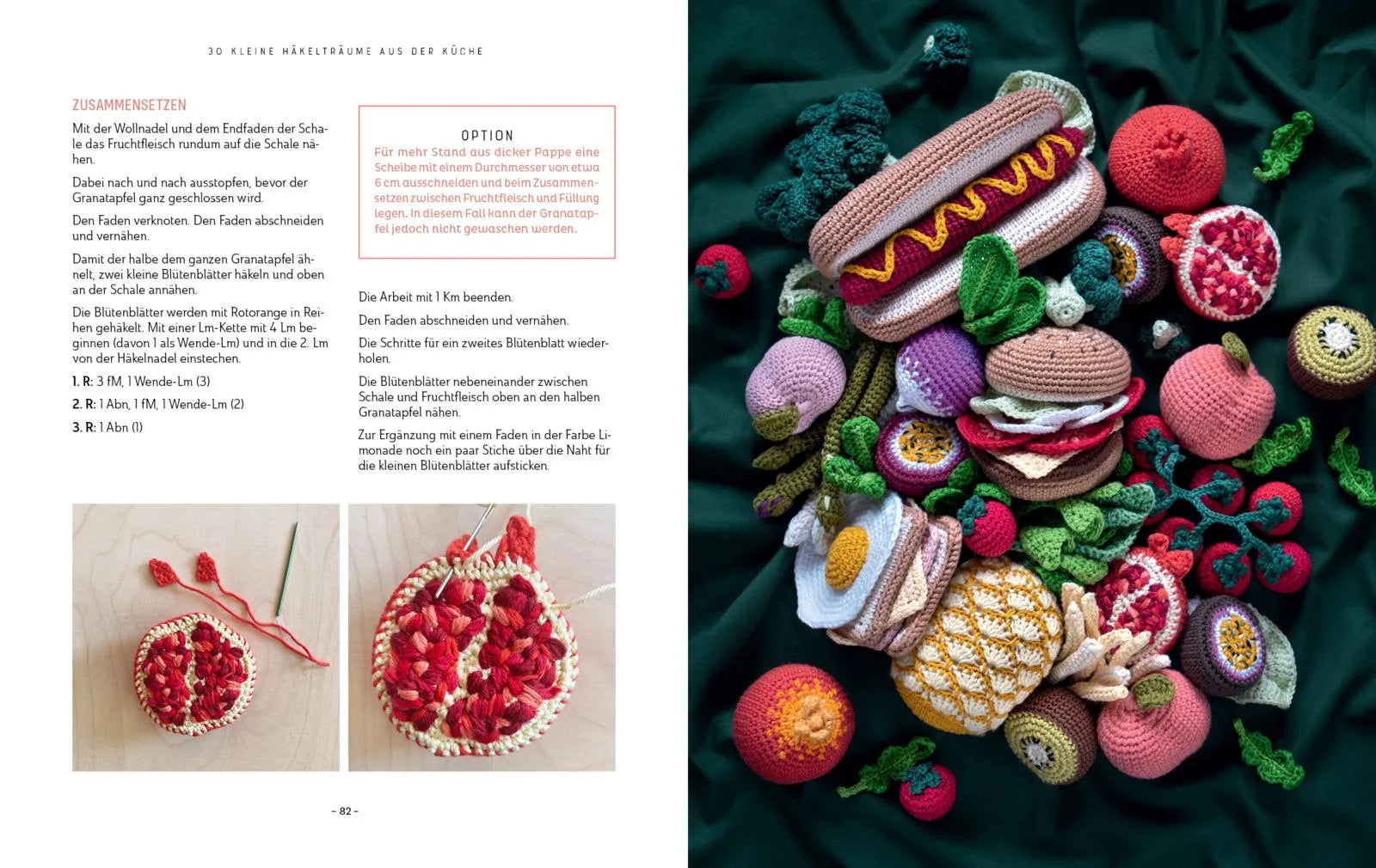 Innenansicht von '30 kleine Häkelträume aus der Küche' - Taschenbuch