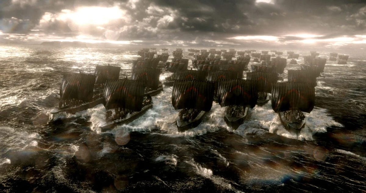 300: Rise of an Empire – Persische Kriegsflotte auf dem Meer