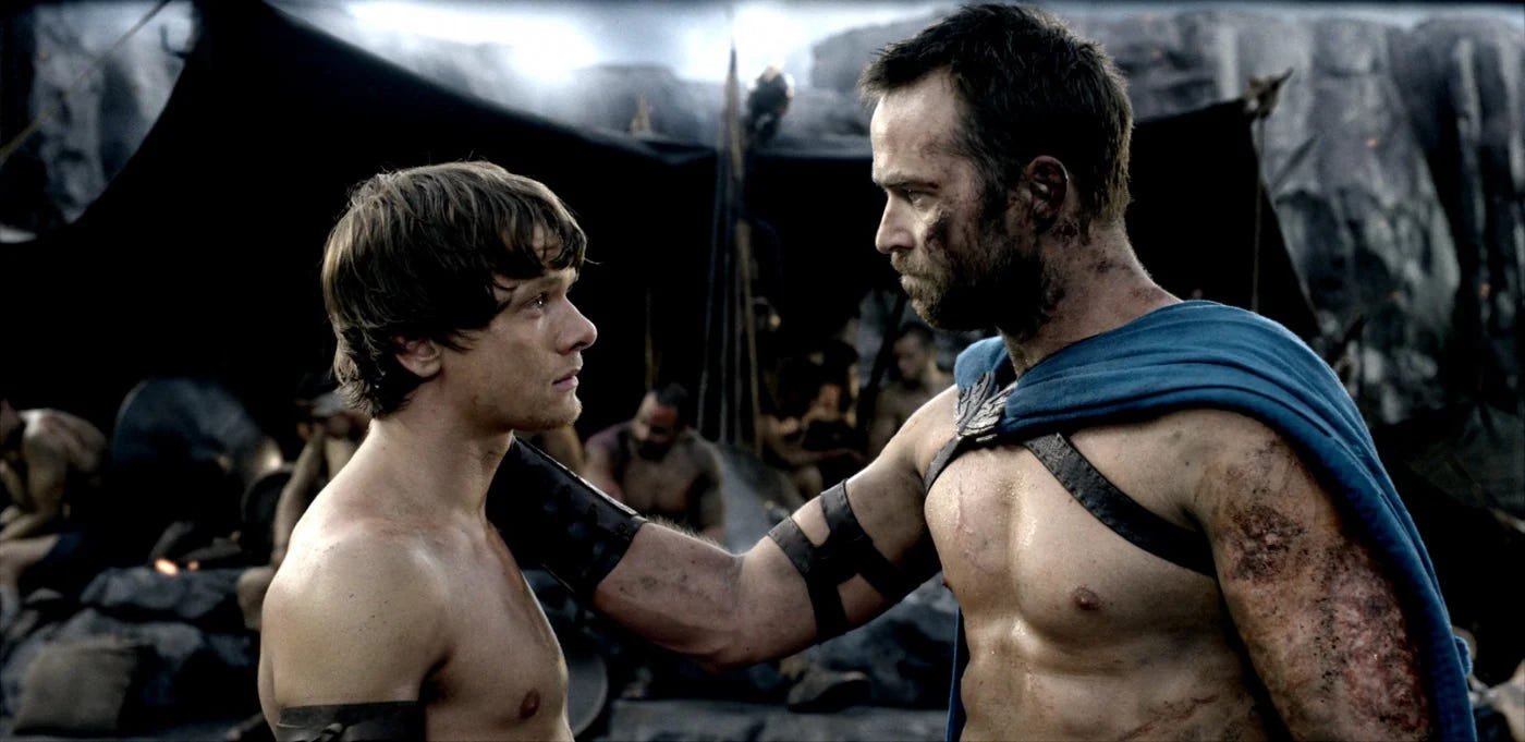 300: Rise of an Empire – Themistokles im Gespräch mit einem jungen Krieger