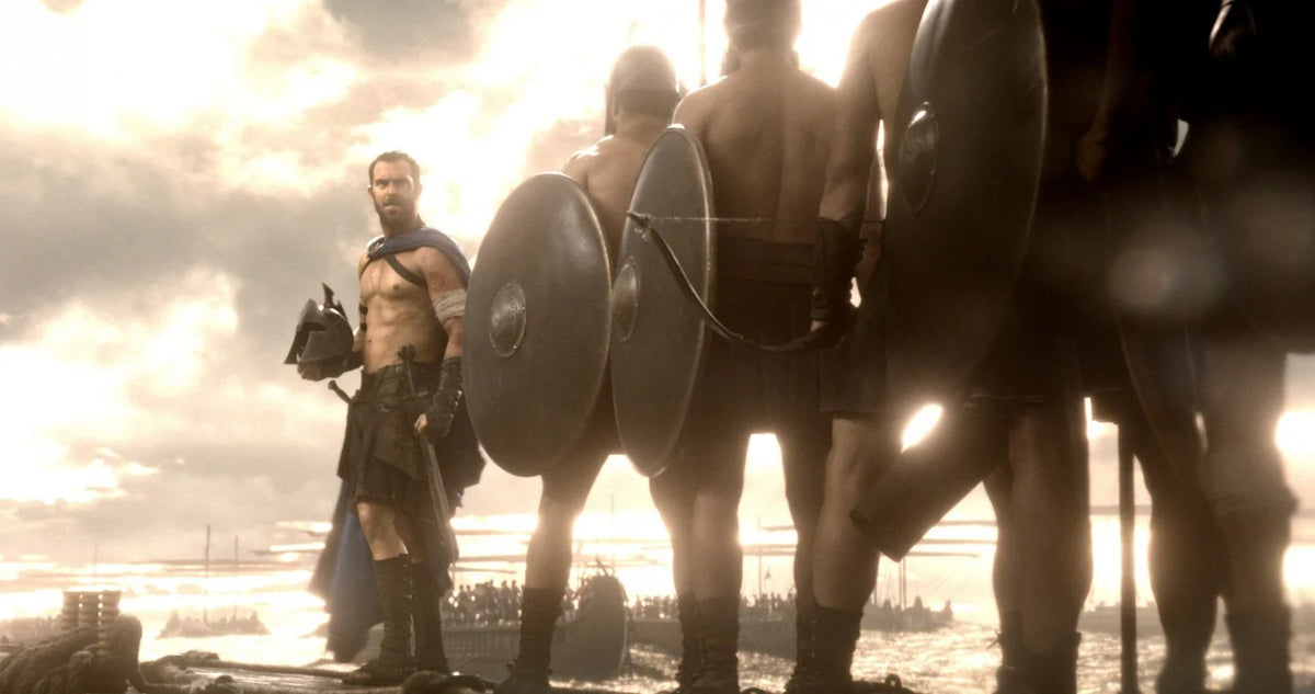 300: Rise of an Empire – Themistokles führt eine Reihe von Schildträgern an