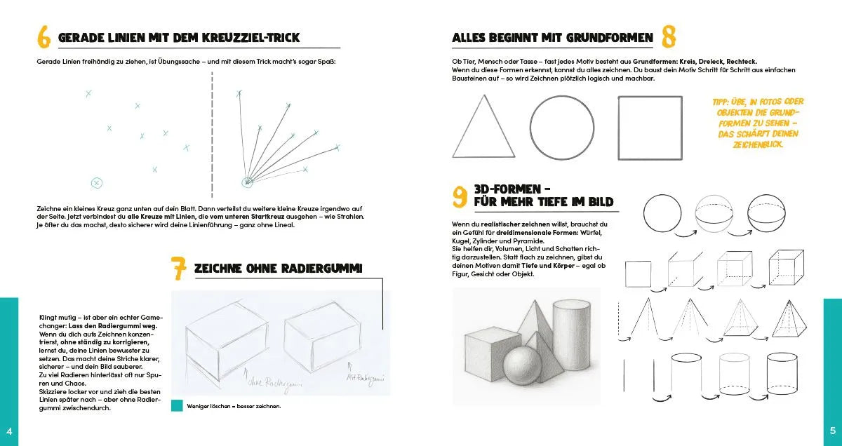 Detailansicht: 307 einfach geniale Zeichentricks (Taschenbuch)