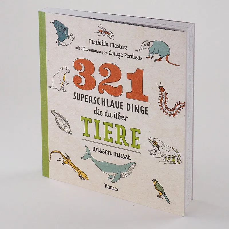 Innenansicht von '321 superschlaue Dinge, die du über Tiere wissen musst' - Paperback