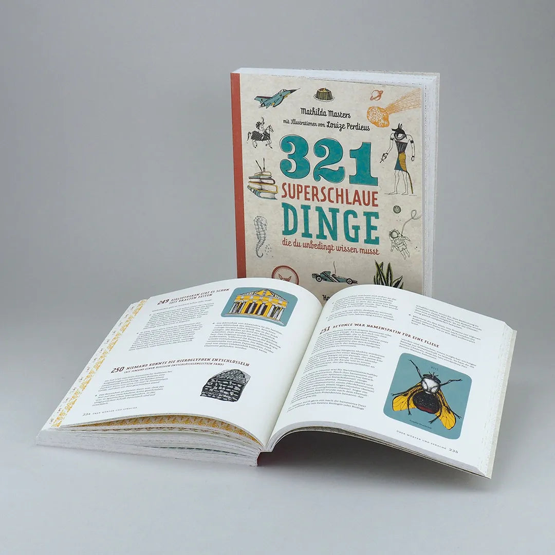 Innenansicht von '321 superschlaue Dinge, die du unbedingt wissen musst' - Paperback