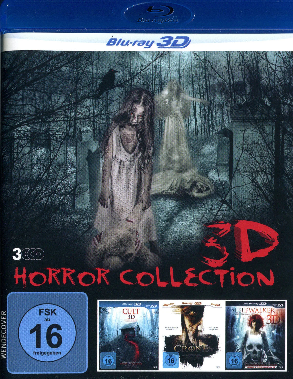 3D Horror Collection  [3 BRs] - Blu-ray 3D