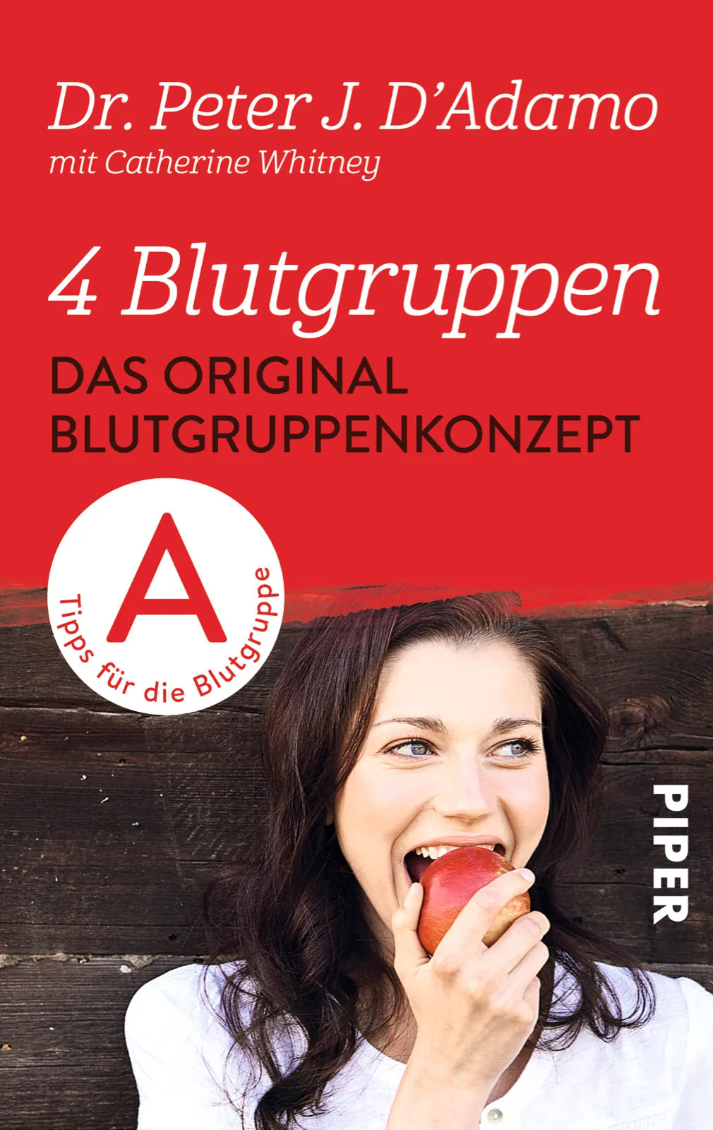 Buchcover von '4 Blutgruppen – Das Original-Blutgruppenkonzept' - Taschenbuch von Peter J. D'Adamo