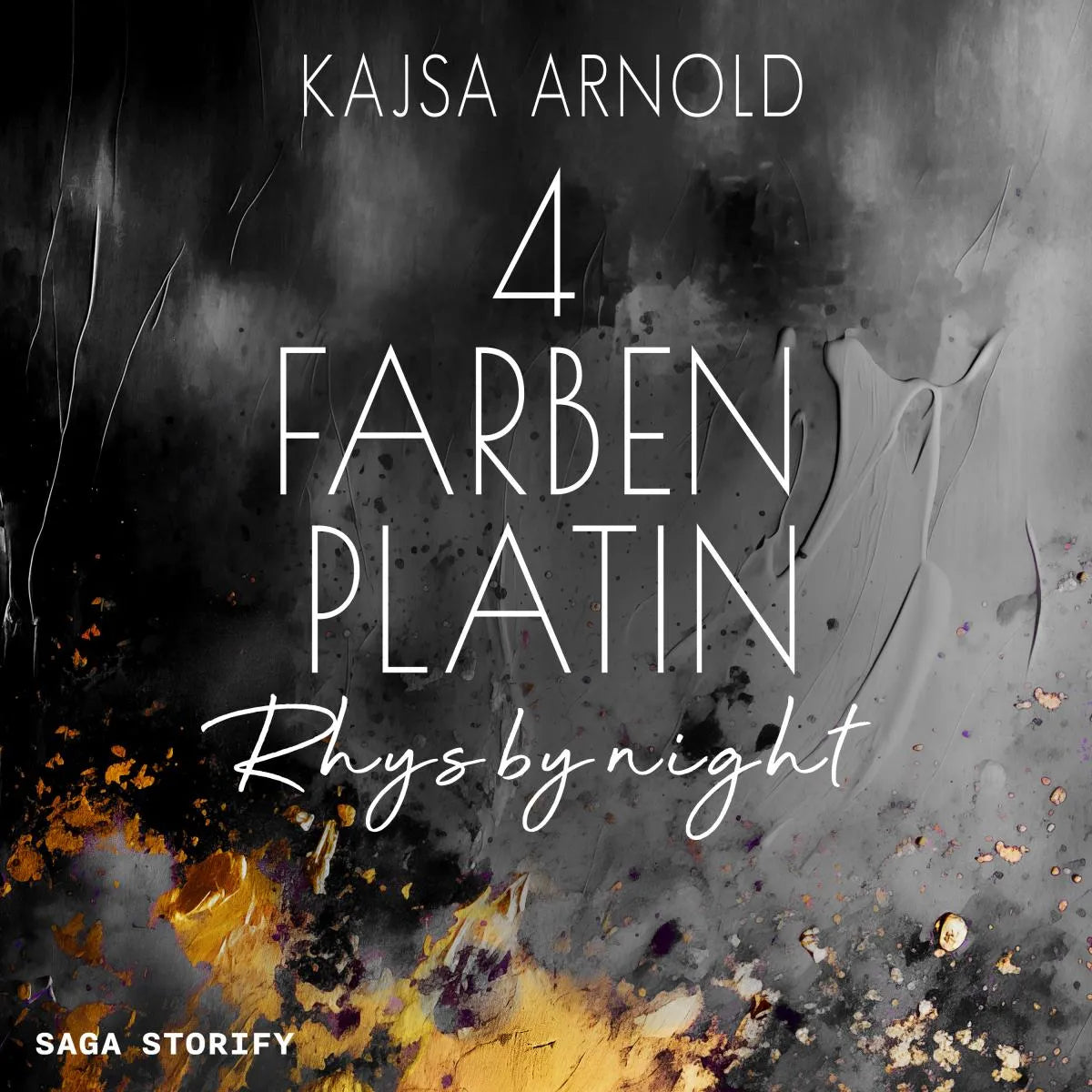 Cover: 4 Farben Platin: Rhys by night (Hörbuch Download) von Kajsa Arnold