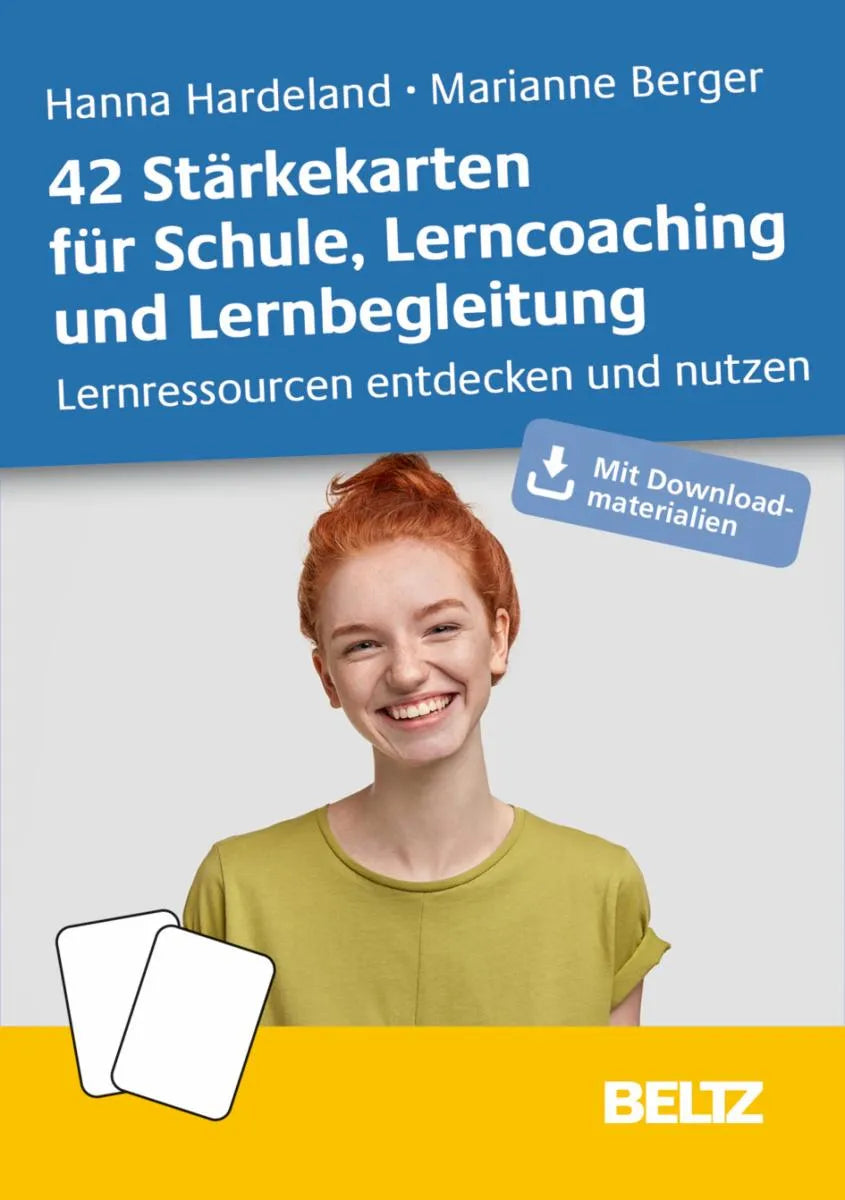 Cover: 42 Stärkekarten für Schule, Lerncoaching und Lernbegleitung (E-Book) von Hanna Hardeland