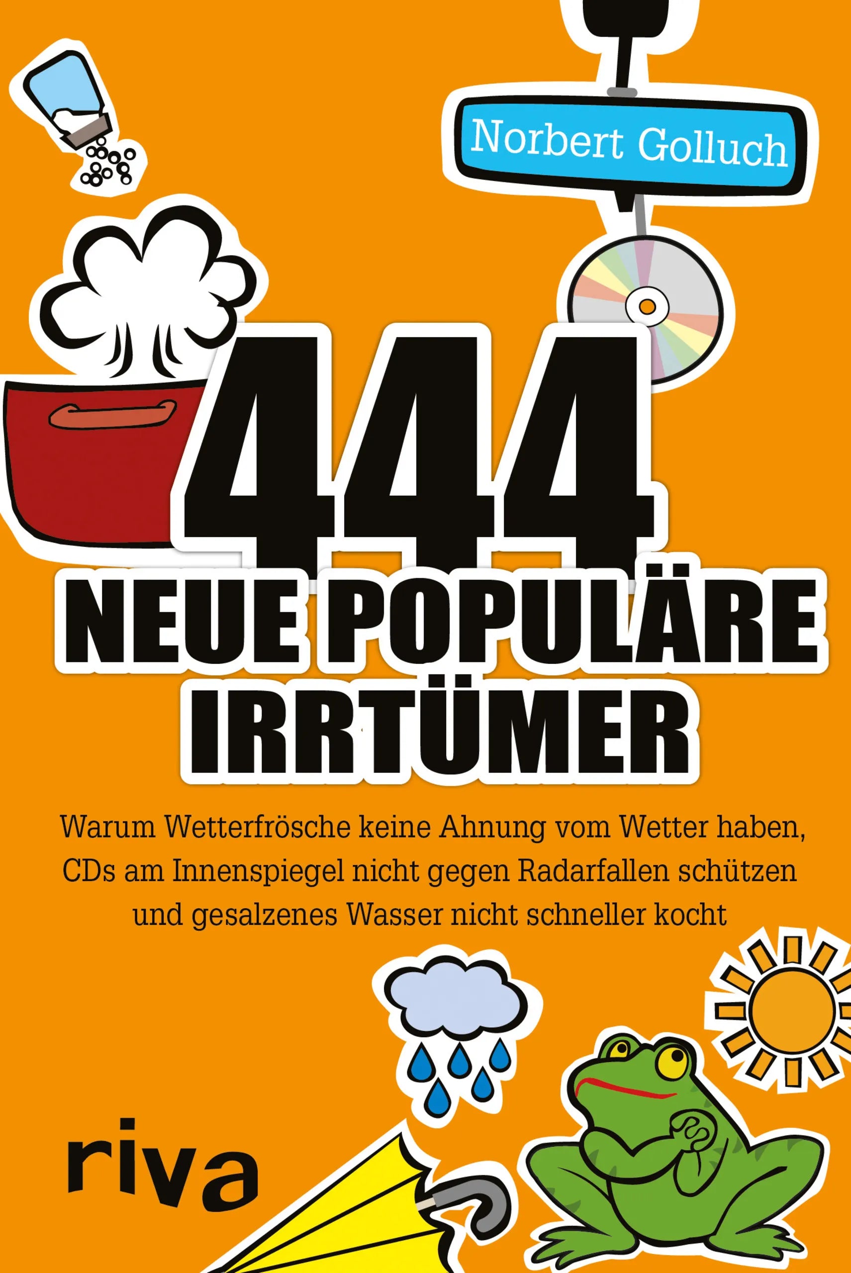 Buchcover von '444 neue populäre Irrtümer' - Taschenbuch von Norbert Golluch