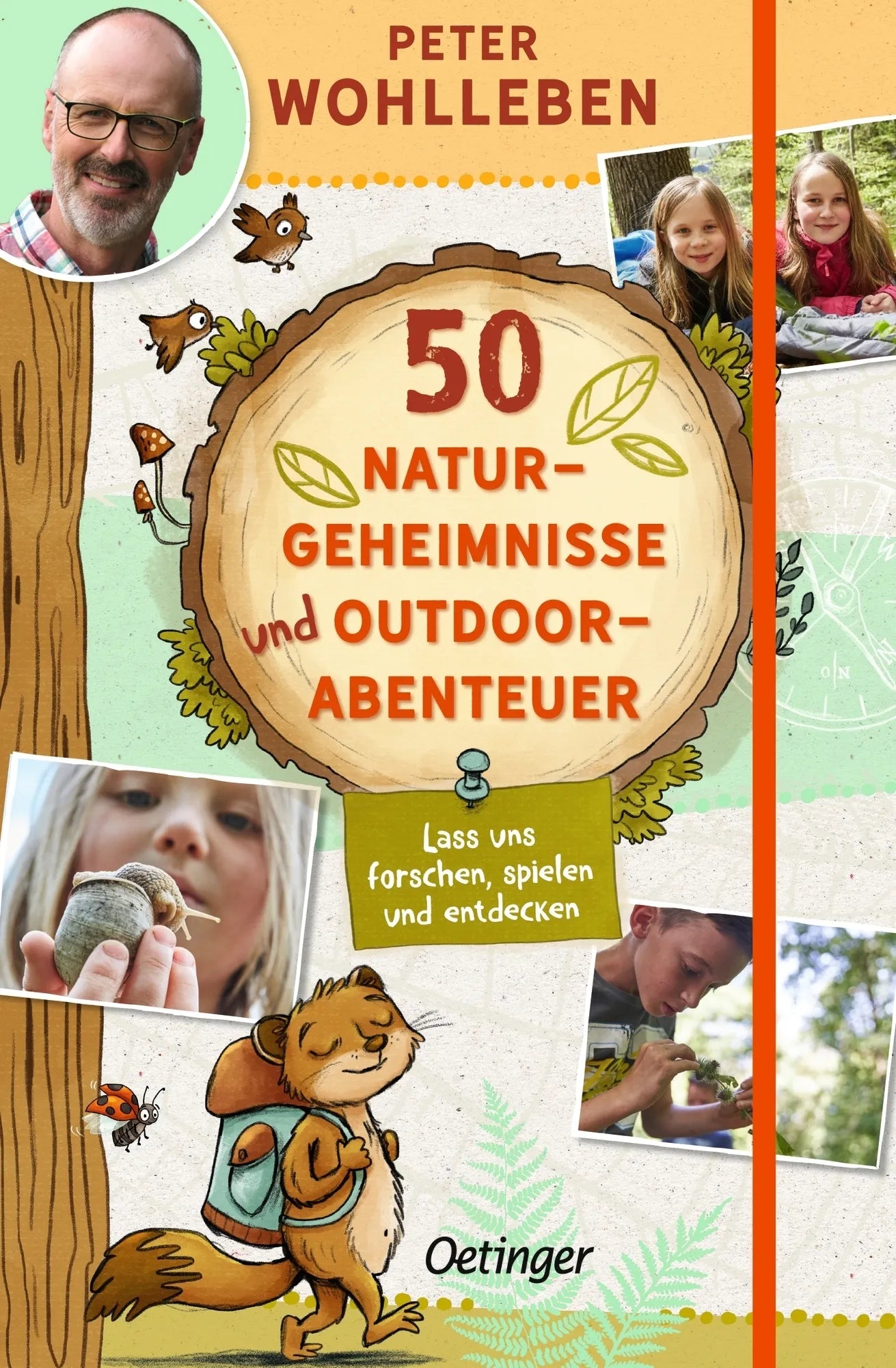 Buchcover von '50 Naturgeheimnisse und Outdoorabenteuer' - Gebundene Ausgabe von Peter Wohlleben