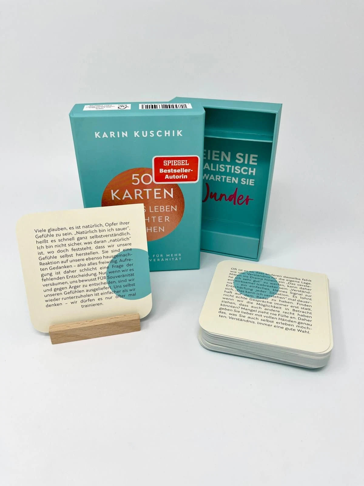 50 Sätze, die das Leben leichter machen - das Kartenset zum Buch – Ansicht