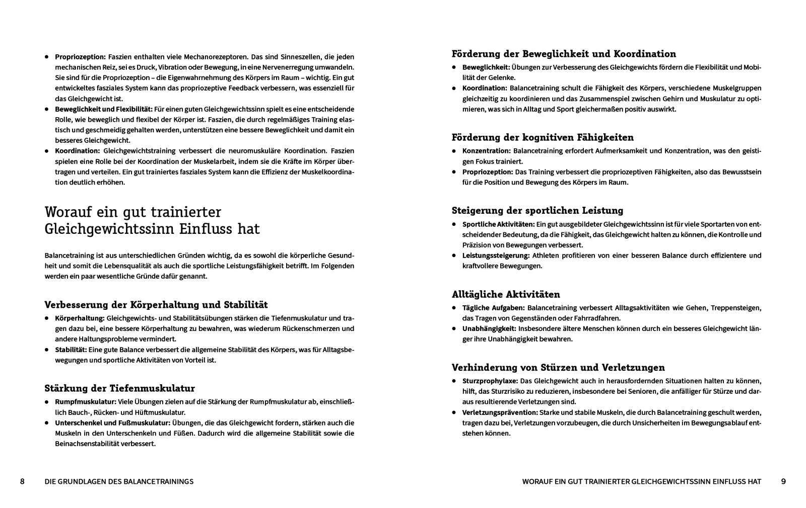 Detailansicht: 50 Workouts – Balance (Taschenbuch)