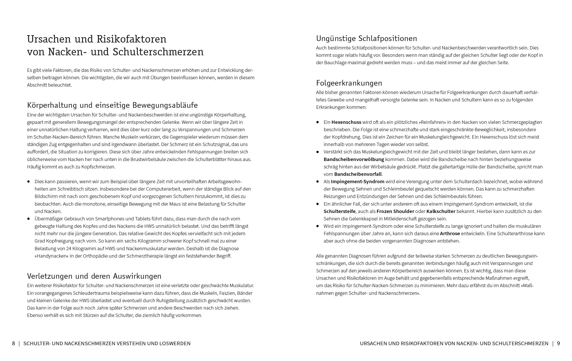 Innenansicht von '50 Workouts gegen Schulter- und Nackenschmerzen' - Taschenbuch