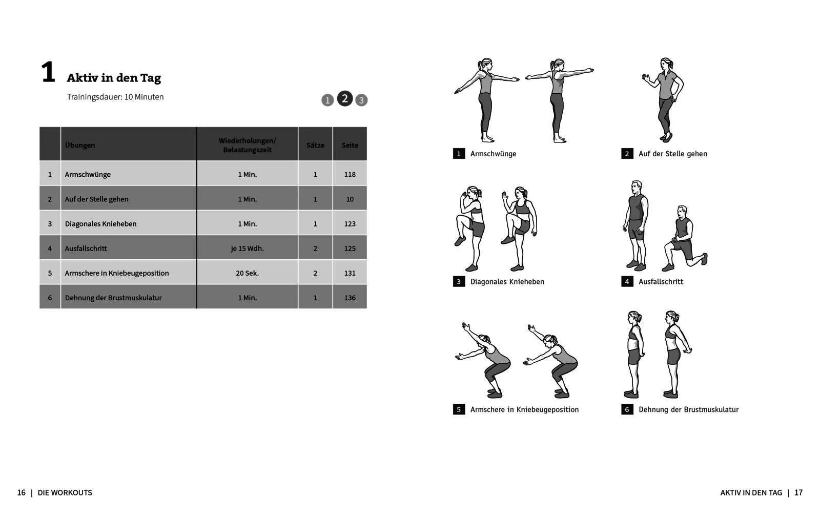 Detailansicht: 50 Workouts – Morgengymnastik (Taschenbuch)