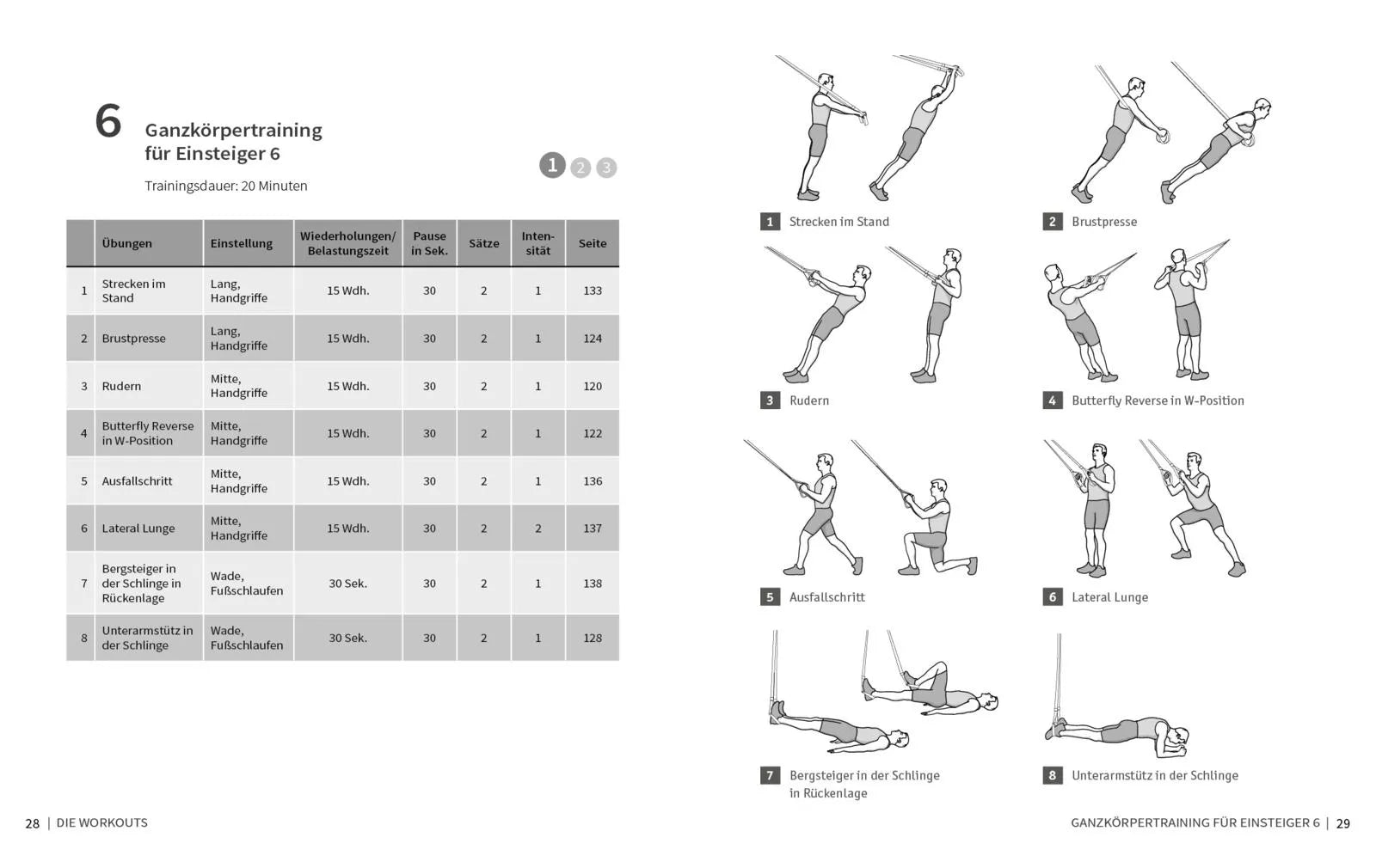 Detailansicht: 50 Workouts – Schlingentraining (Taschenbuch)