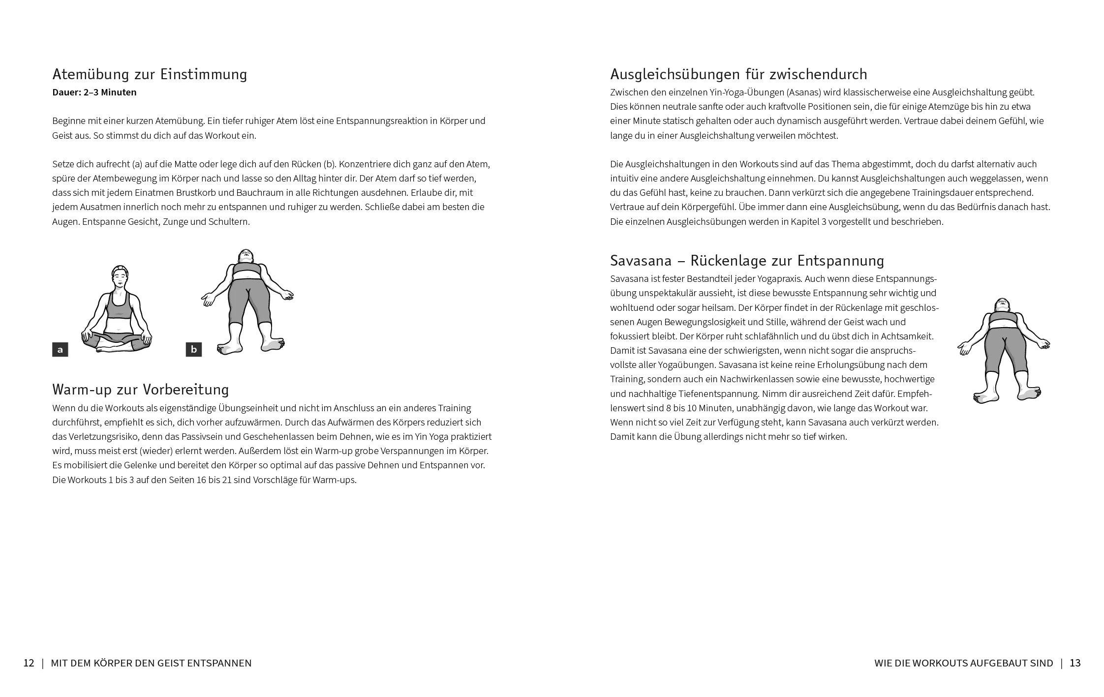 Innenansicht von '50 Workouts – Yin Yoga' - Taschenbuch