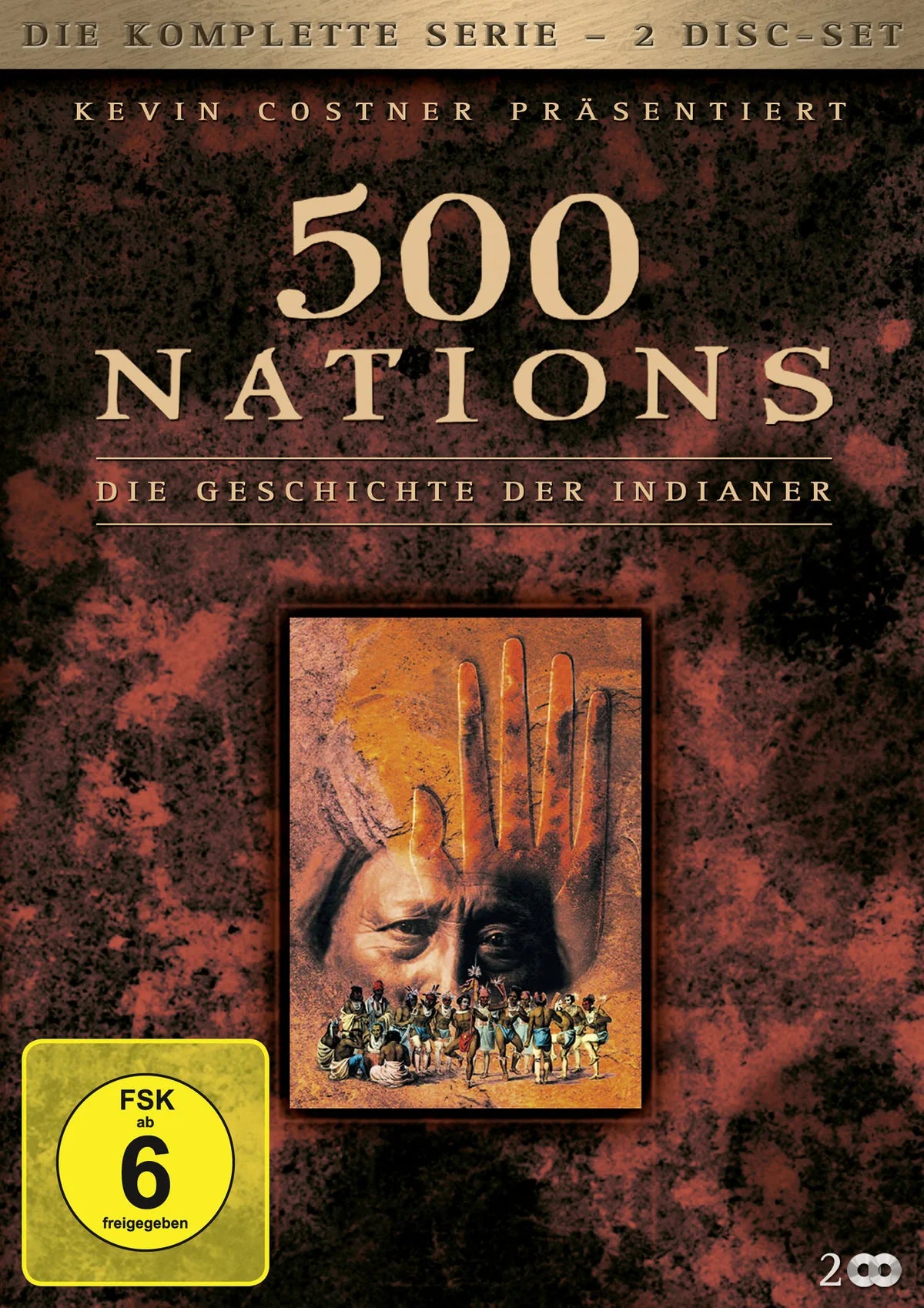 500 Nations - Die Geschichte der  [2 DVDs] - DVD