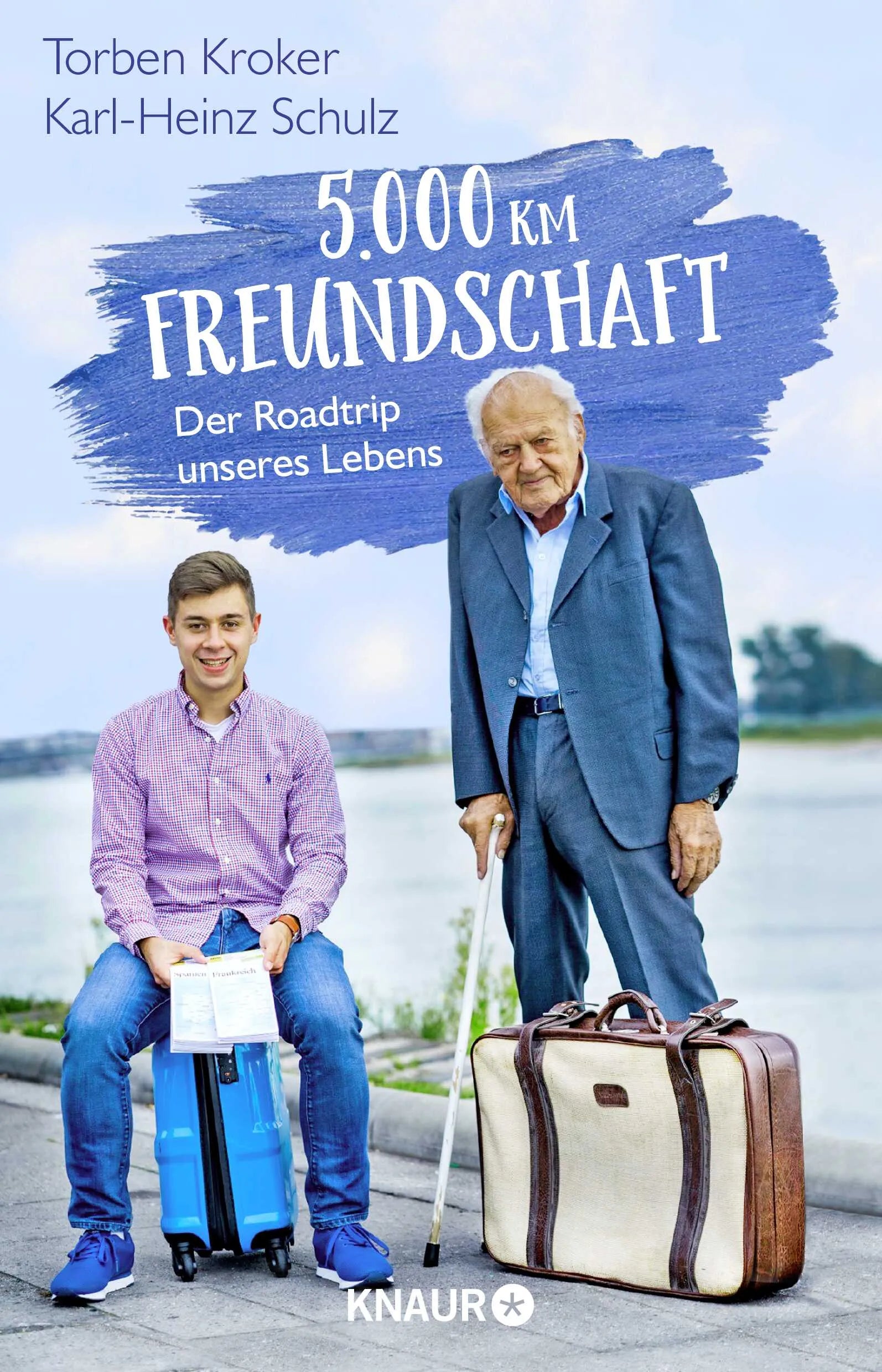 Buchcover von '5.000 km Freundschaft' - Paperback von Torben Kroker