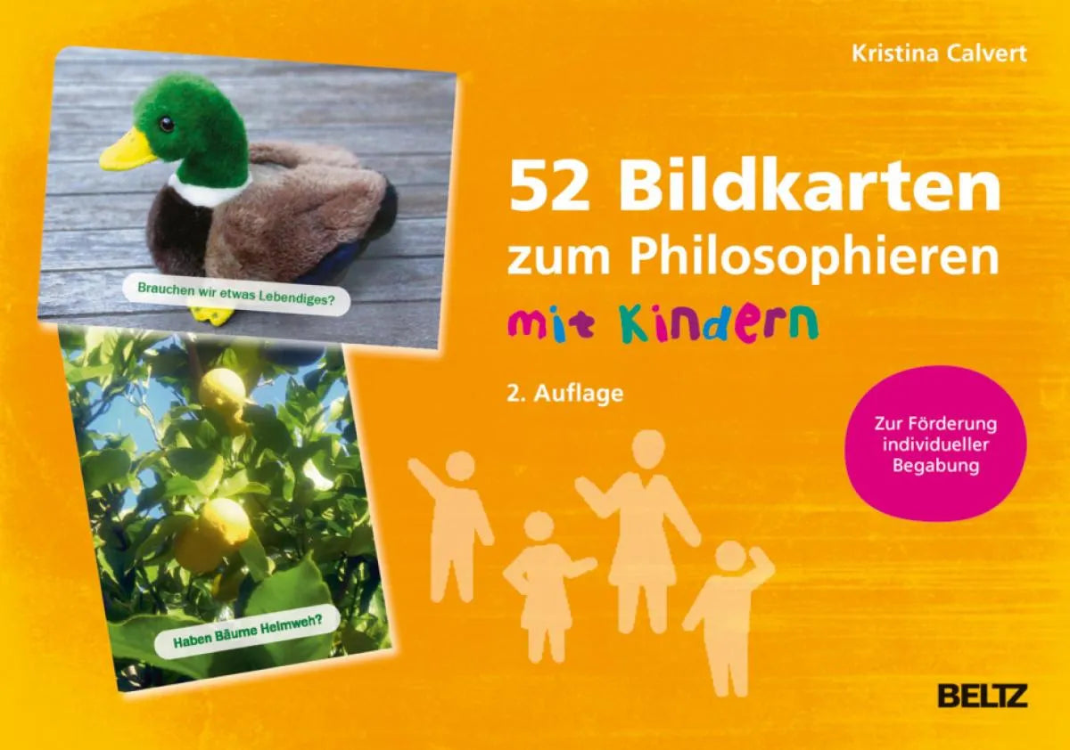 Cover: 52 Bildkarten zum Philosophieren mit Kindern (E-Book) von Kristina Calvert
