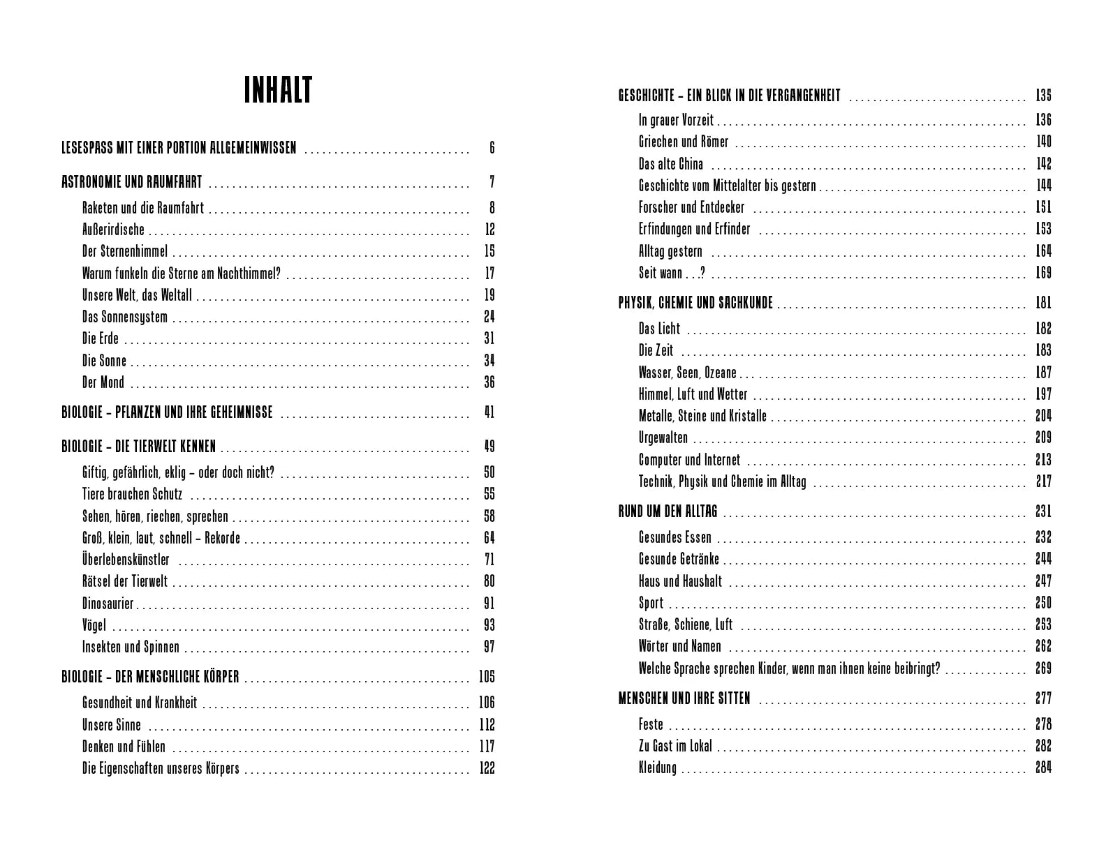 Innenansicht von '600 Wissenslücken endlich schließen' - Taschenbuch