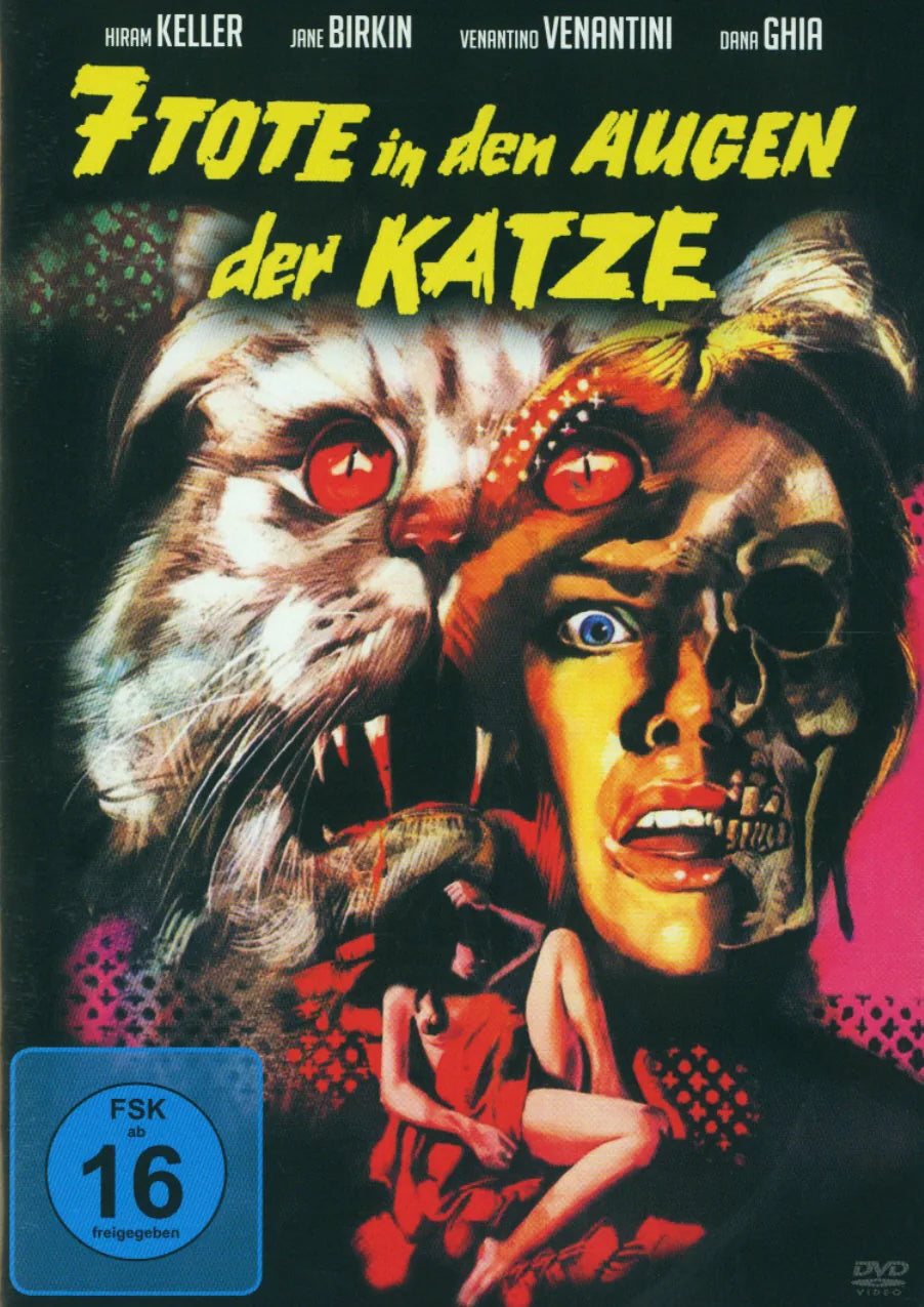 7 Tote in den Augen der Katze - DVD
