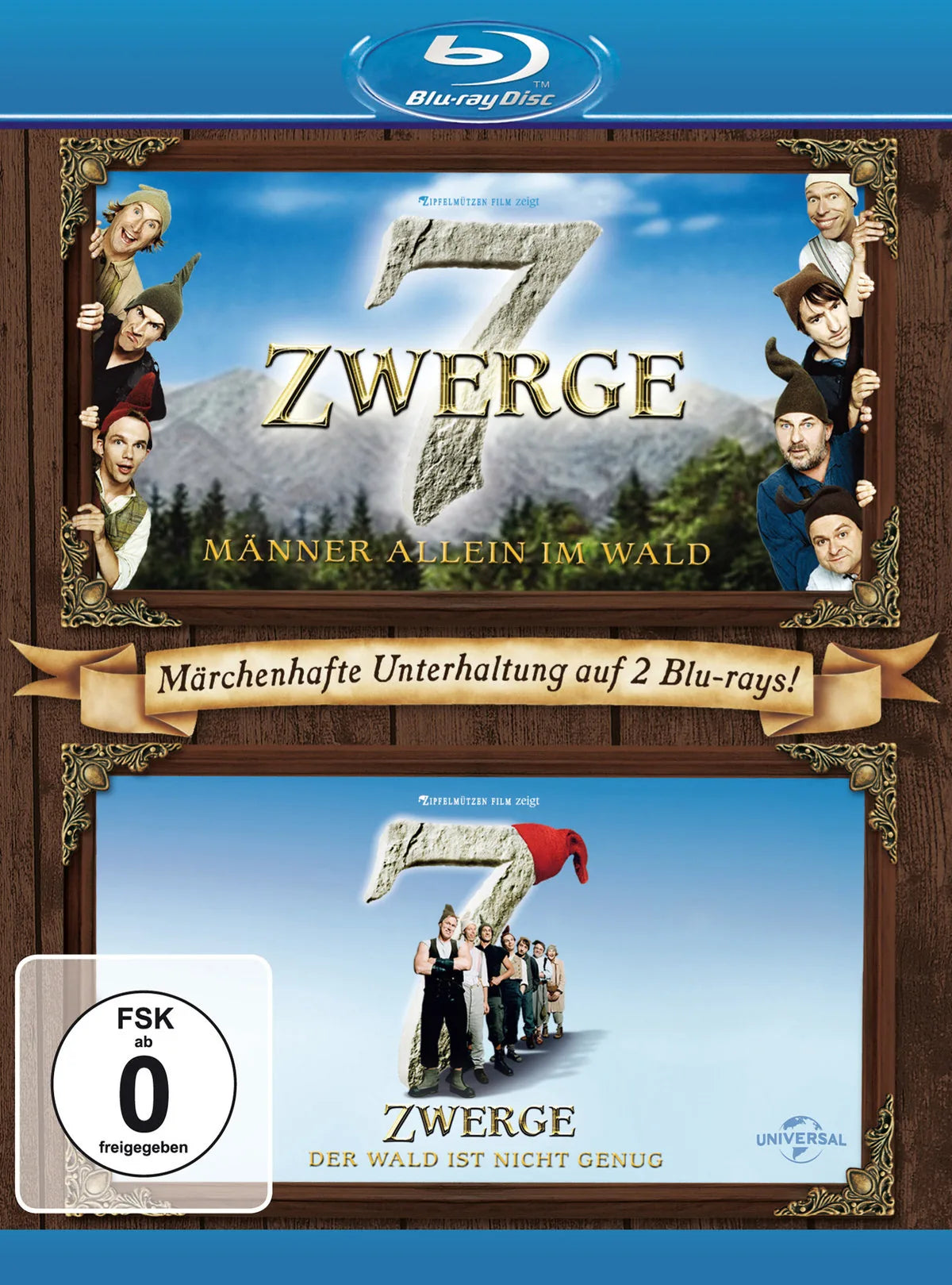 7 Zwerge - Männer.../Der Wald...  [2 BRs] - Blu-ray Disc