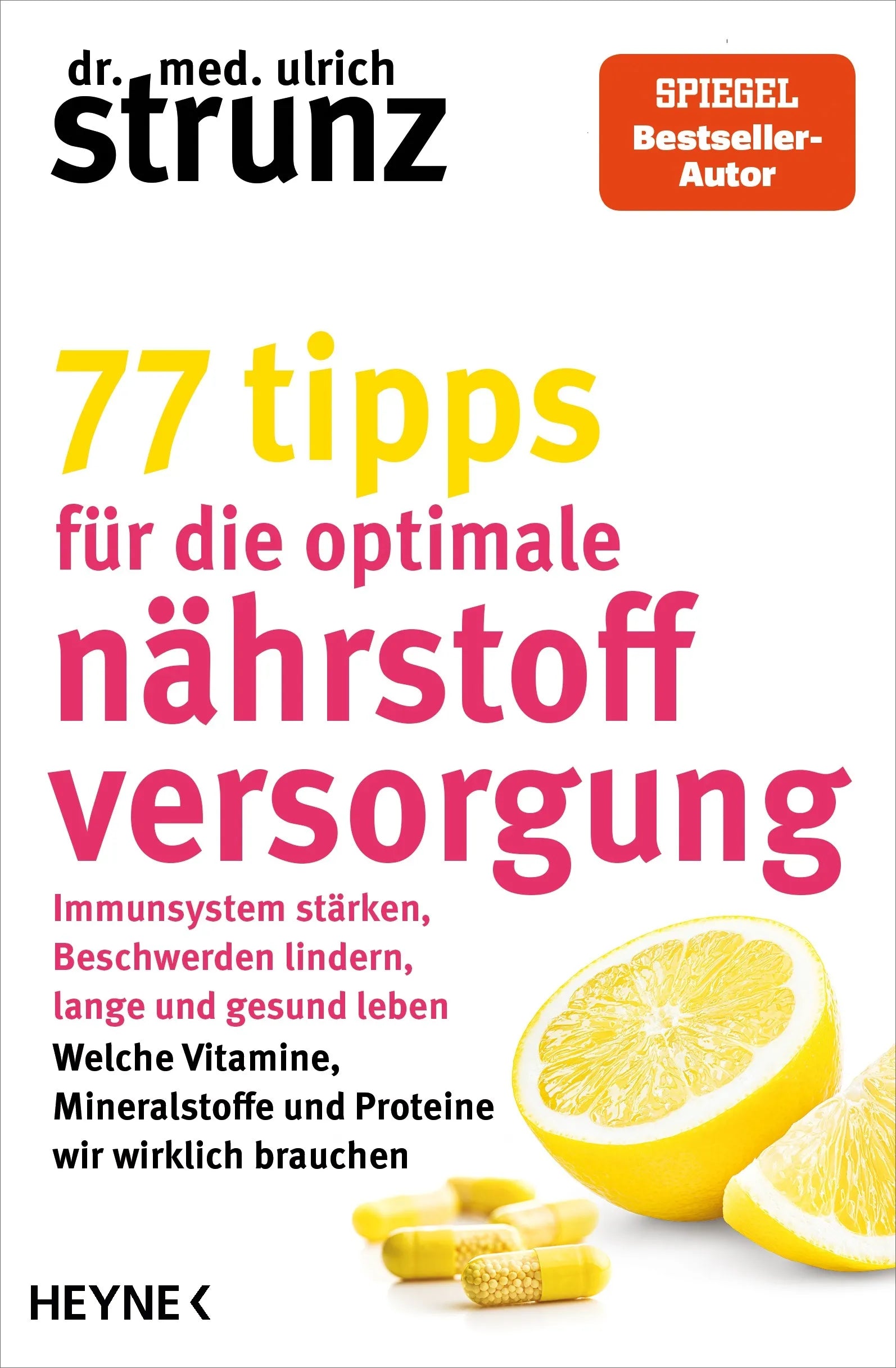 Cover: 77 Tipps für die optimale Nährstoffversorgung (E-Book) von Ulrich Strunz