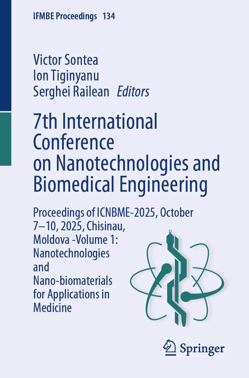 Cover: 7th International Conference on Nanotechnologies and Biomedical Engineering (E-Book)