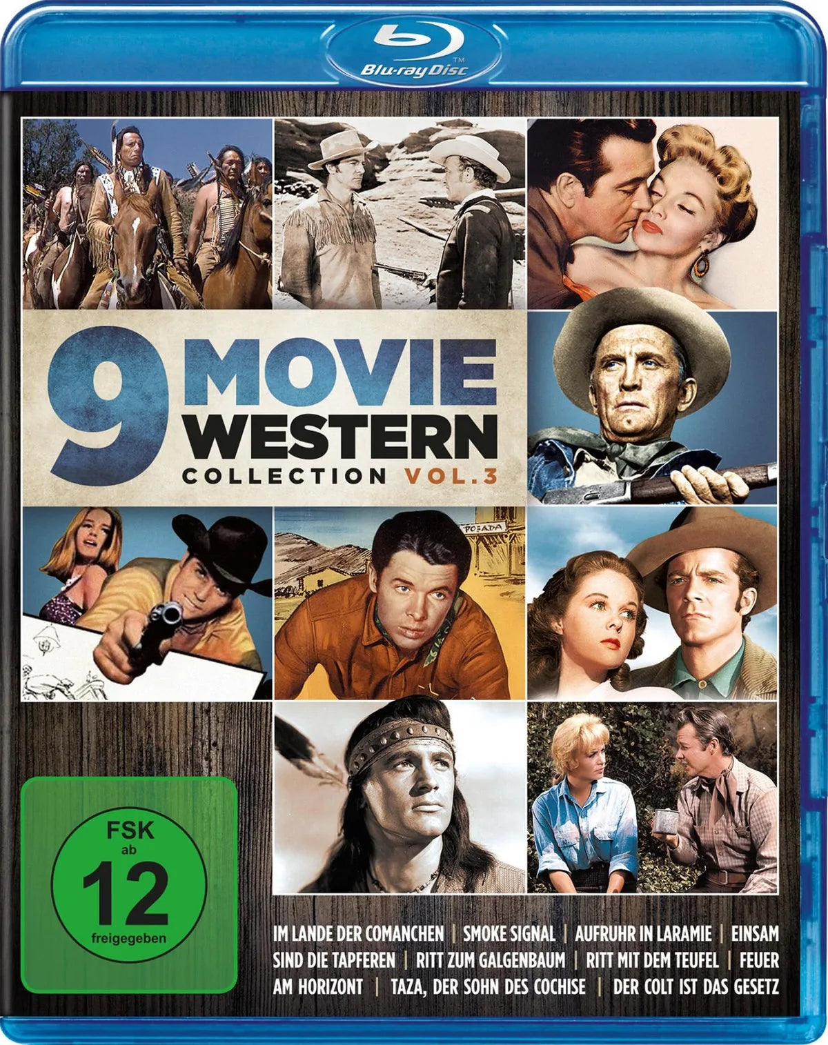 9 Movie Western Collection - Vol. 3 - Blu-ray Disc