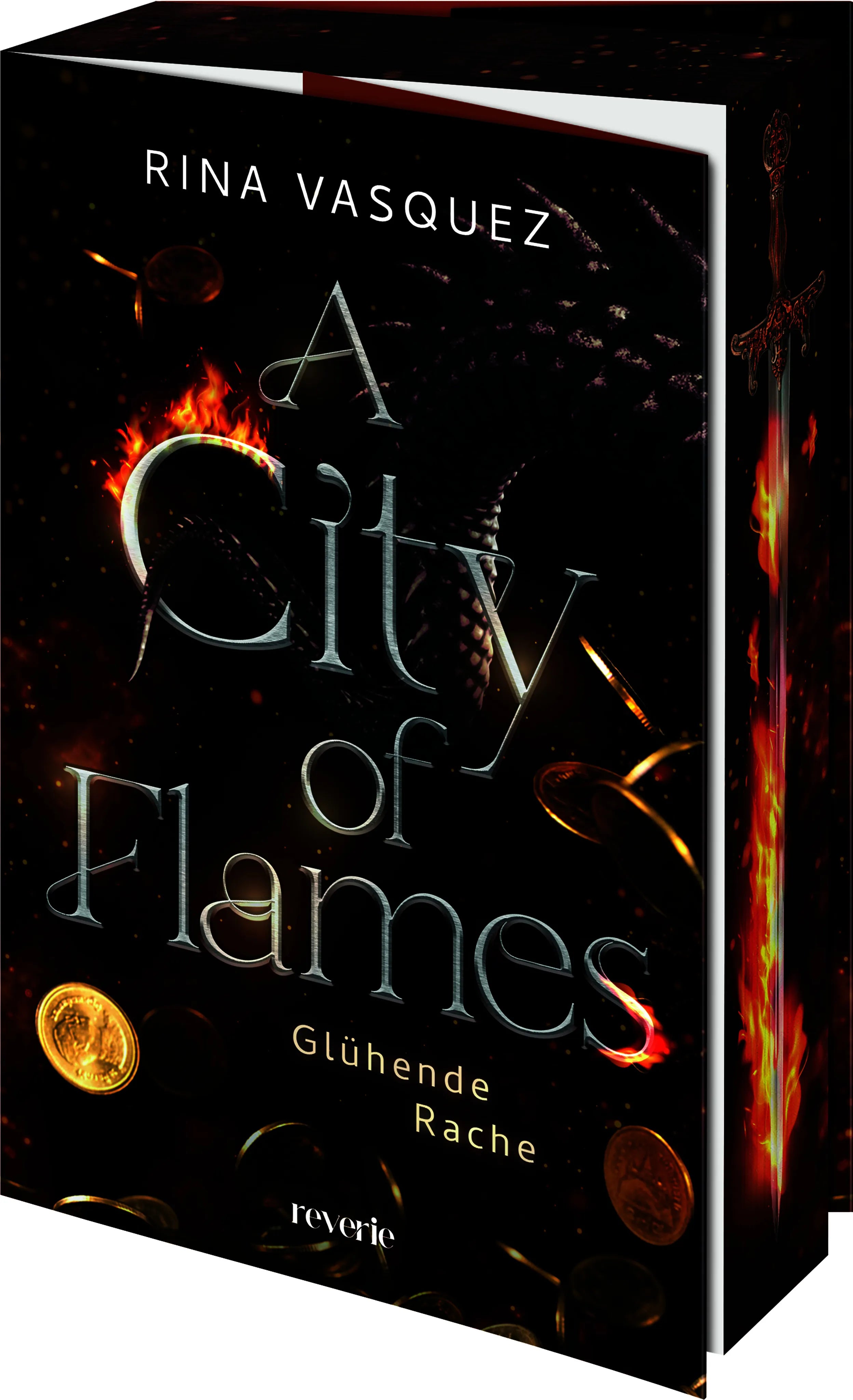 Buchcover von 'A City of Flames' - Paperback von Rina Vasquez