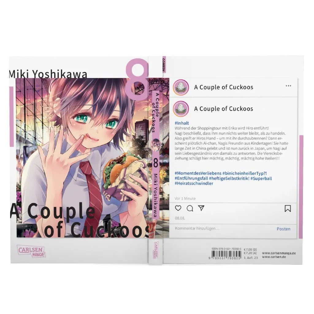 Produktansicht: A Couple of Cuckoos 8 (Taschenbuch)