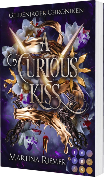 Buchcover von 'A Curious Kiss' - Taschenbuch von Martina Riemer