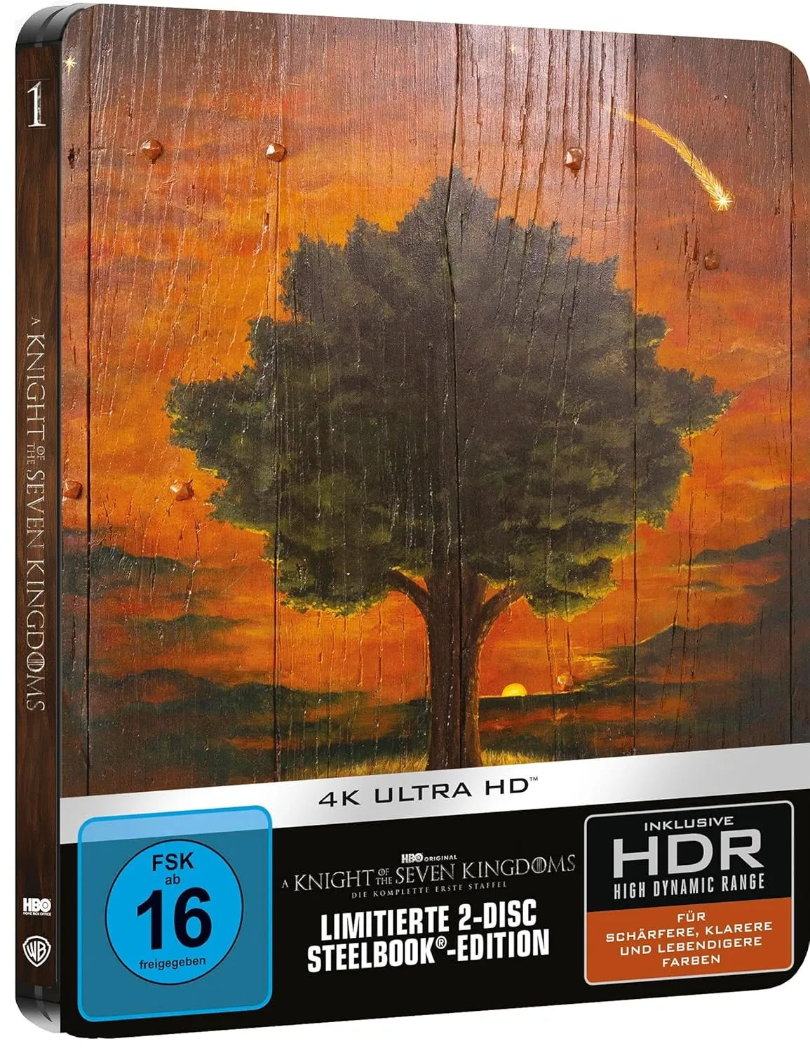 4K UHD Blu-ray-Cover: A Knight of the Seven Kingdoms - A Game of Thron. Regie: Harris Owen