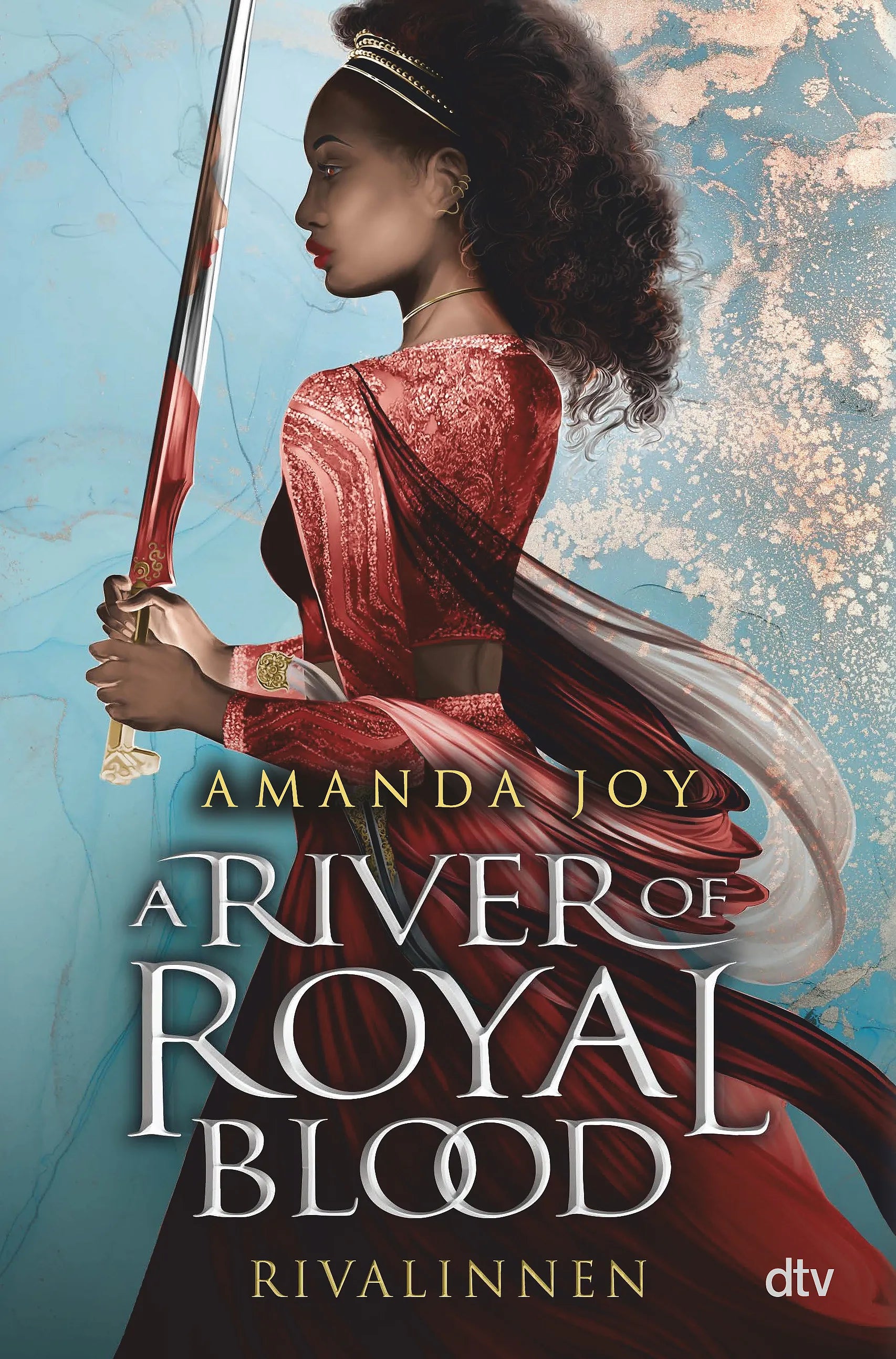 Buchcover von 'A River of Royal Blood – Rivalinnen' - Gebundene Ausgabe von Amanda Joy