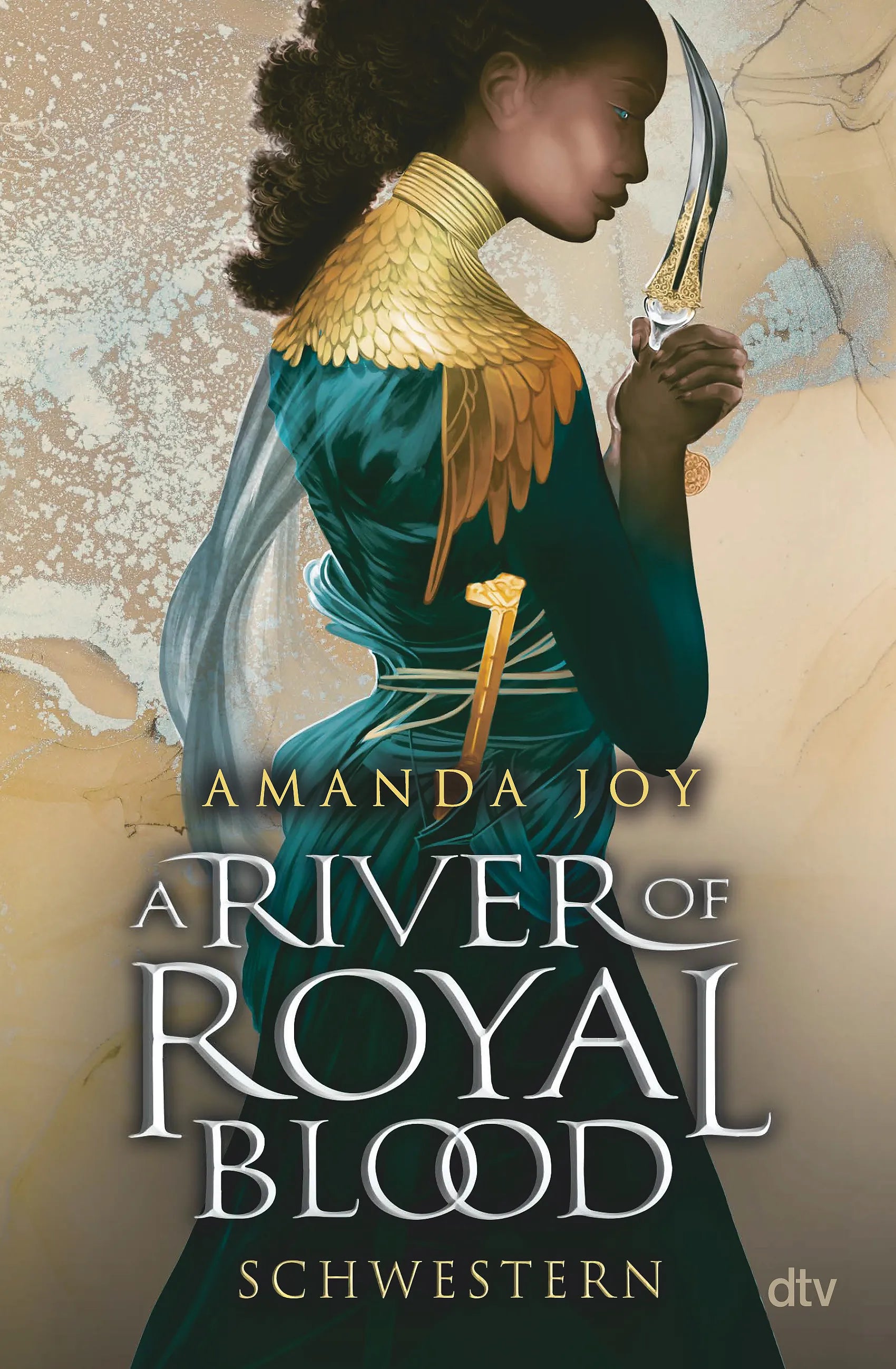 Buchcover von 'A River of Royal Blood – Schwestern' - Gebundene Ausgabe von Amanda Joy