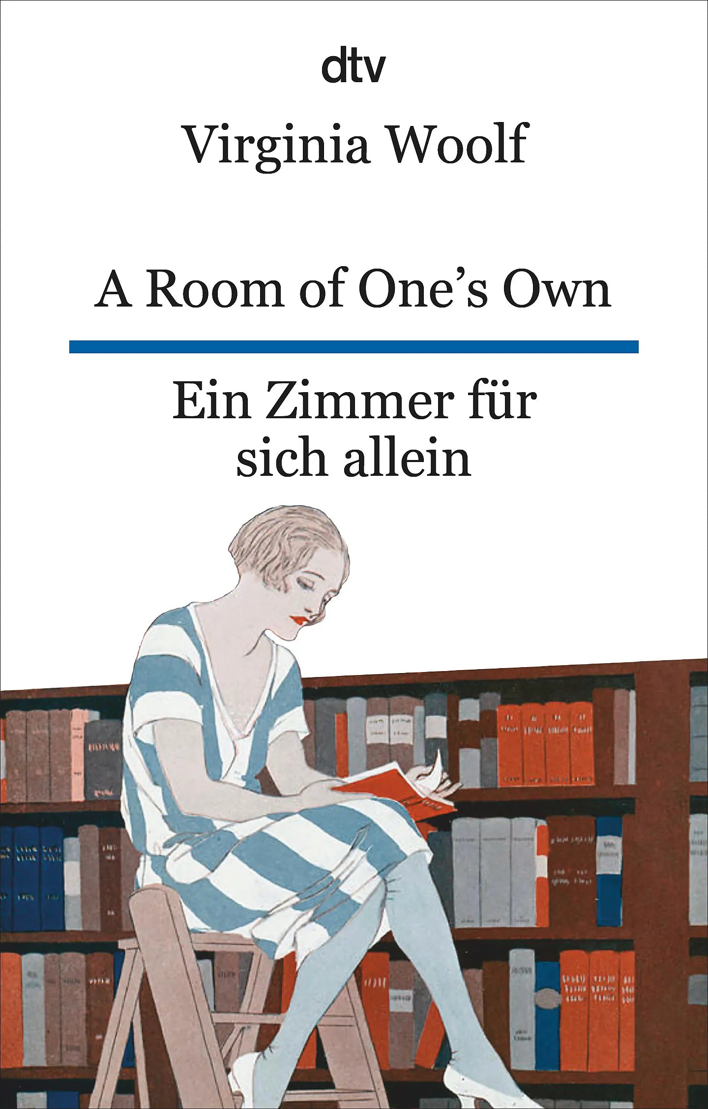 Buchcover von 'A Room of One's Own Ein Zimmer für sich allein' - Taschenbuch von Virginia Woolf