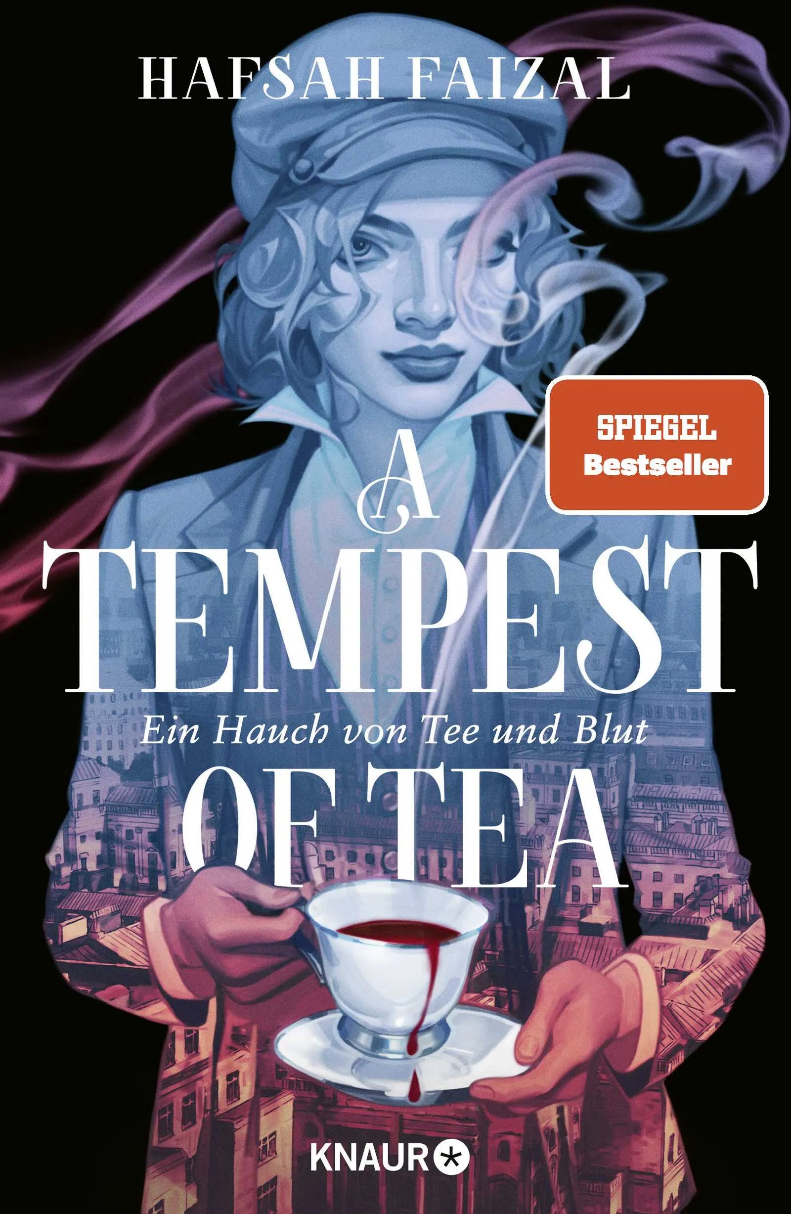 Buchcover von 'A Tempest of Tea' - Gebundene Ausgabe von Hafsah Faizal