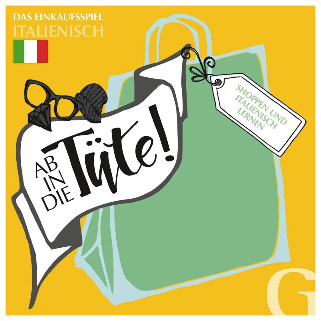 Lernspiel: Ab in die Tüte! Shoppen und Italienisch lernen