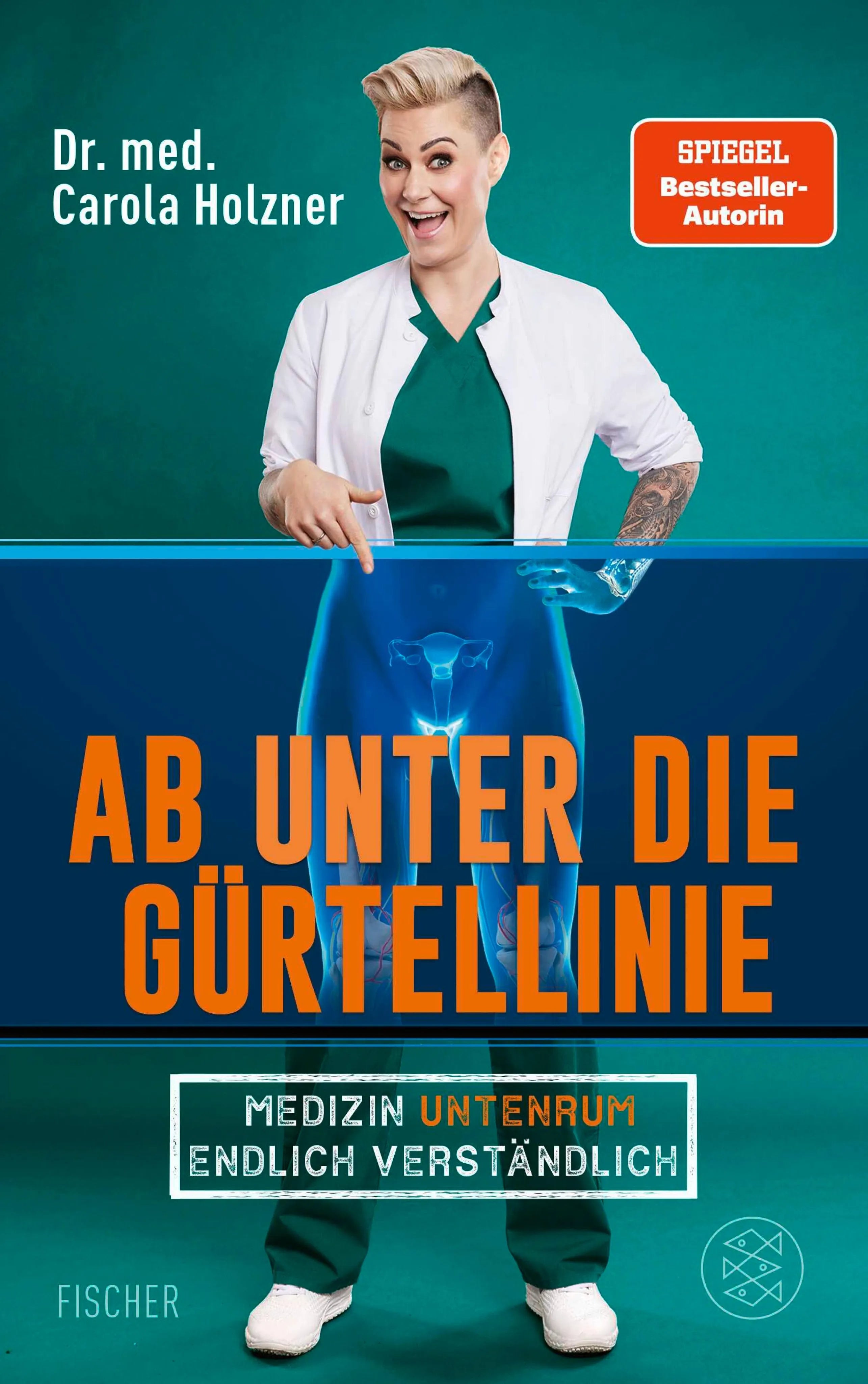 Cover: Ab unter die Gürtellinie (E-Book) von Carola Holzner
