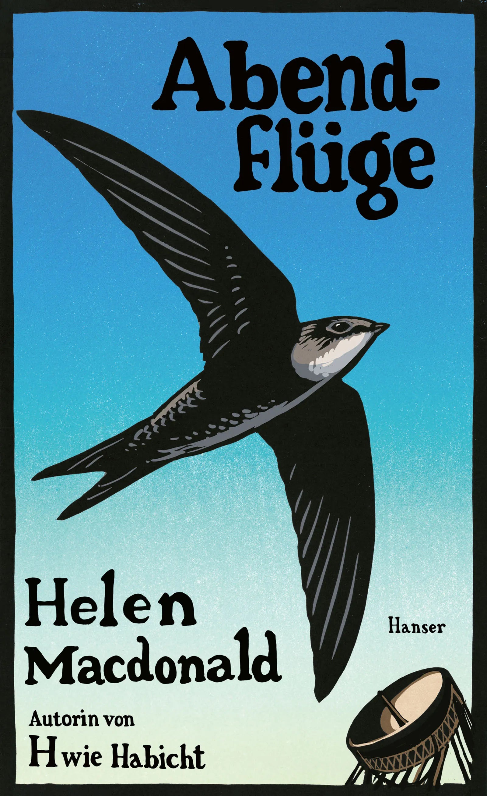 Buchcover von 'Abendflüge' - Gebundene Ausgabe von Helen Macdonald