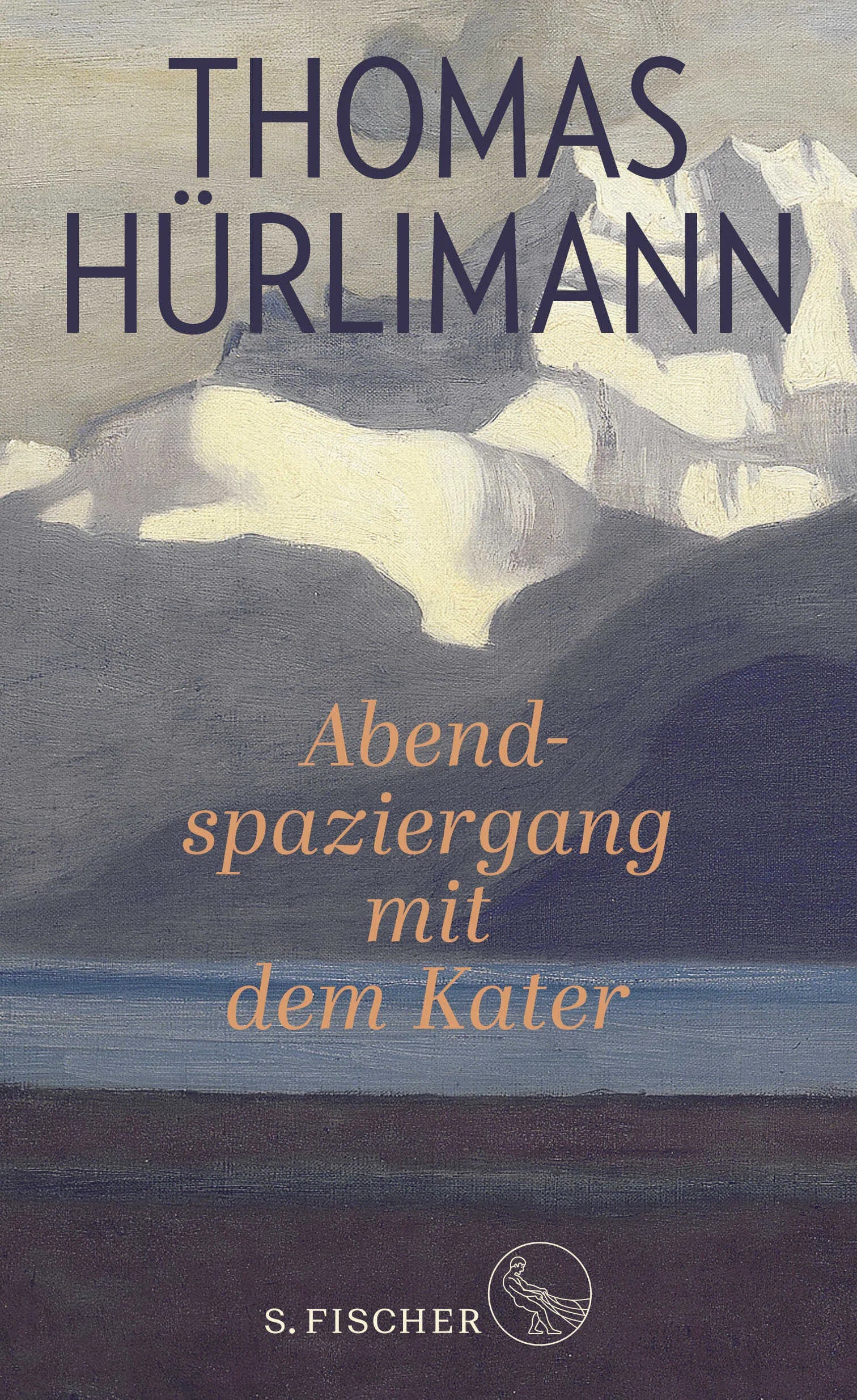 Buchcover von 'Abendspaziergang mit dem Kater' - Gebundene Ausgabe von Thomas Hürlimann