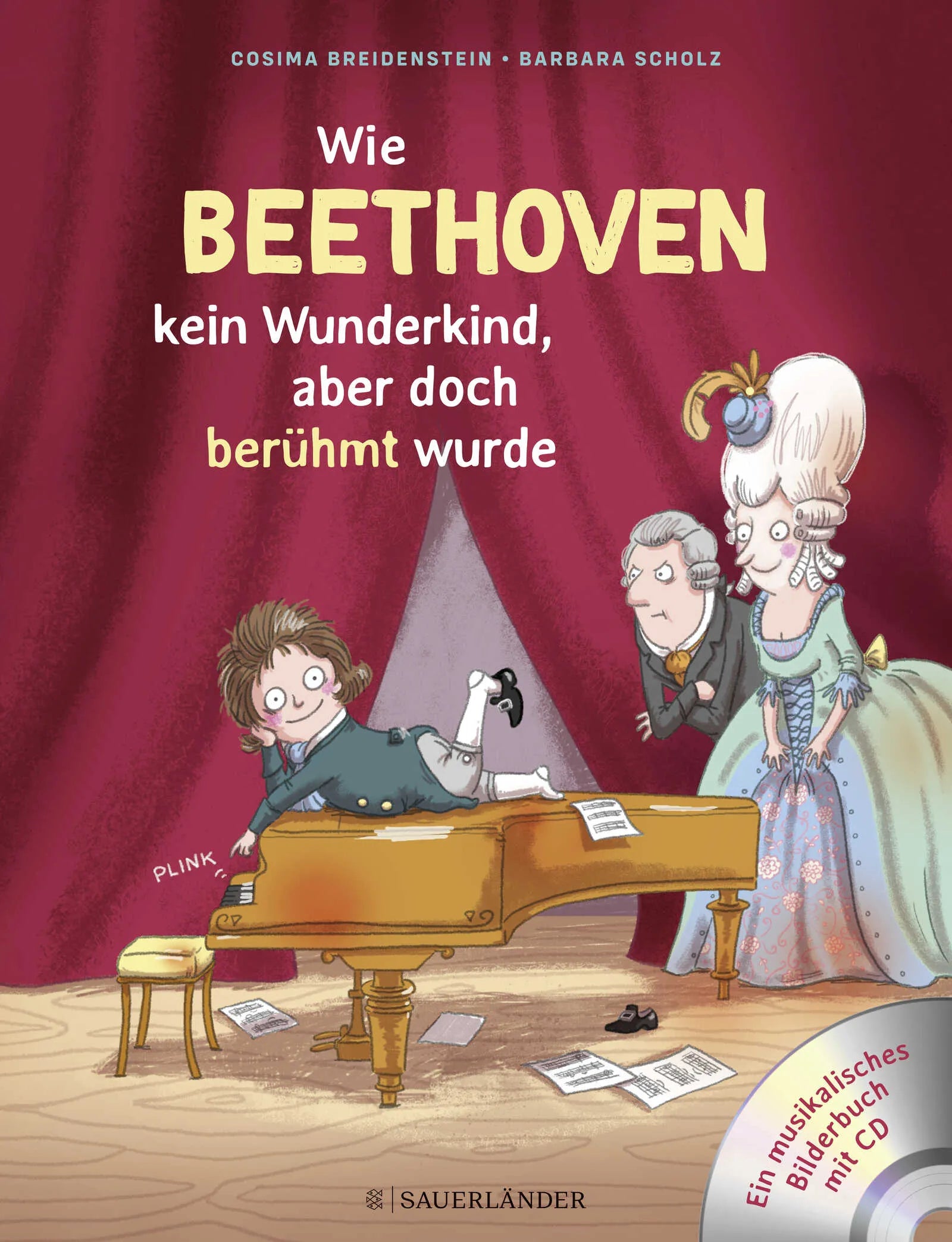 Buchcover von 'Abenteuer Klassik Wie Beethoven kein Wunderkind, aber doch berühmt wurde' - Gebundene Ausgabe von Cosima Breidenstein